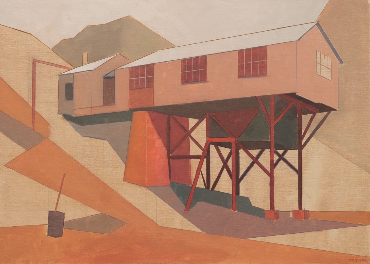 Structure in the Landscape /  Artist: Lee Fether