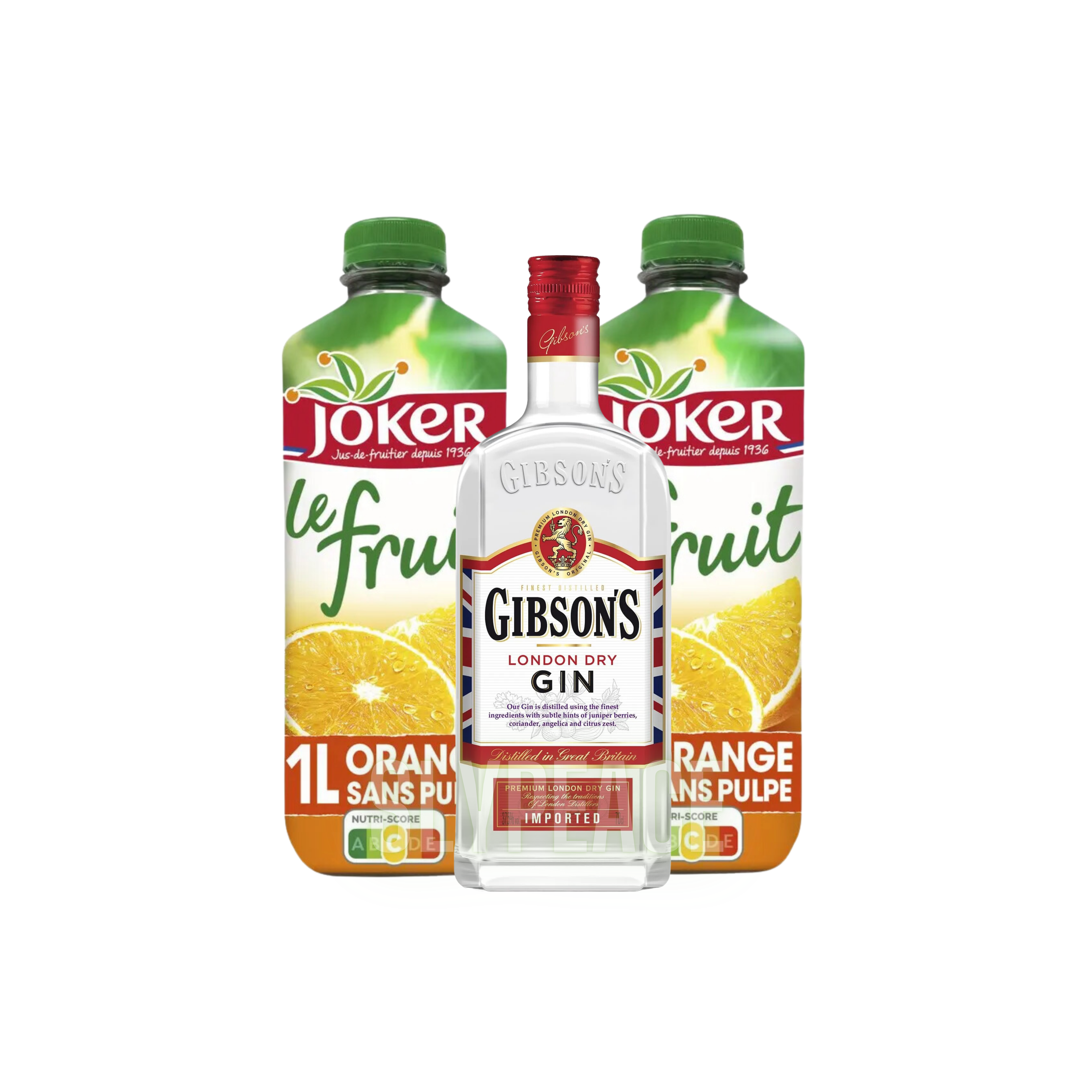 Les Formules Gin Gibson's 