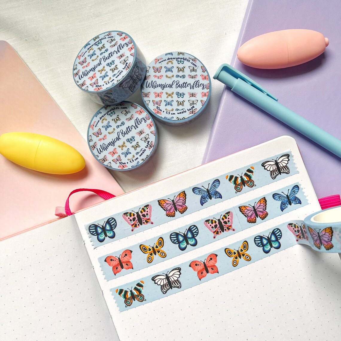 Washitape - Whimsical Butterflies