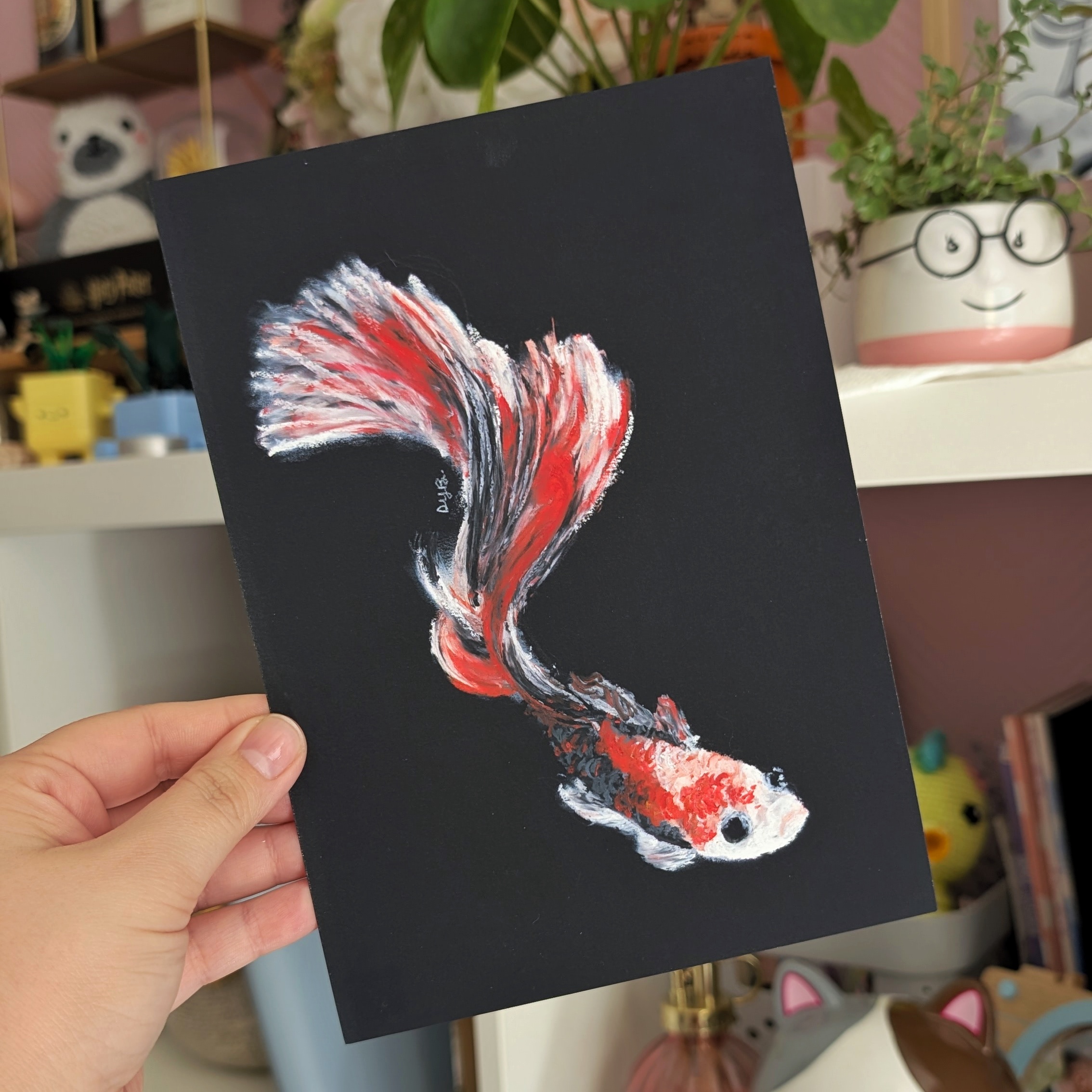 Print - Beta rouge