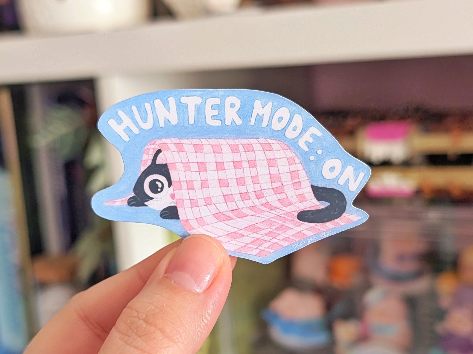 Sticker vinyle - Hunter mode : ON