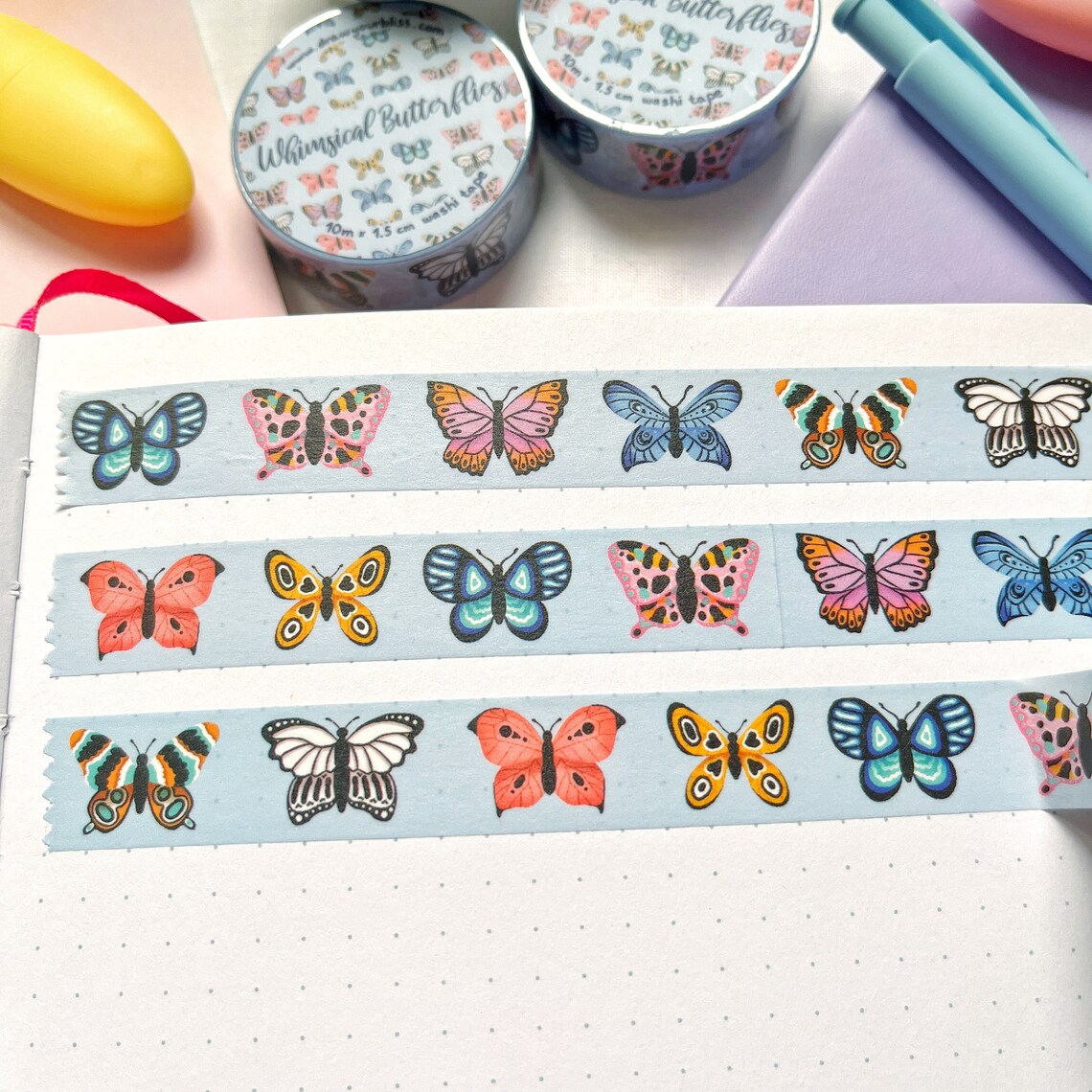 Washitape - Whimsical Butterflies
