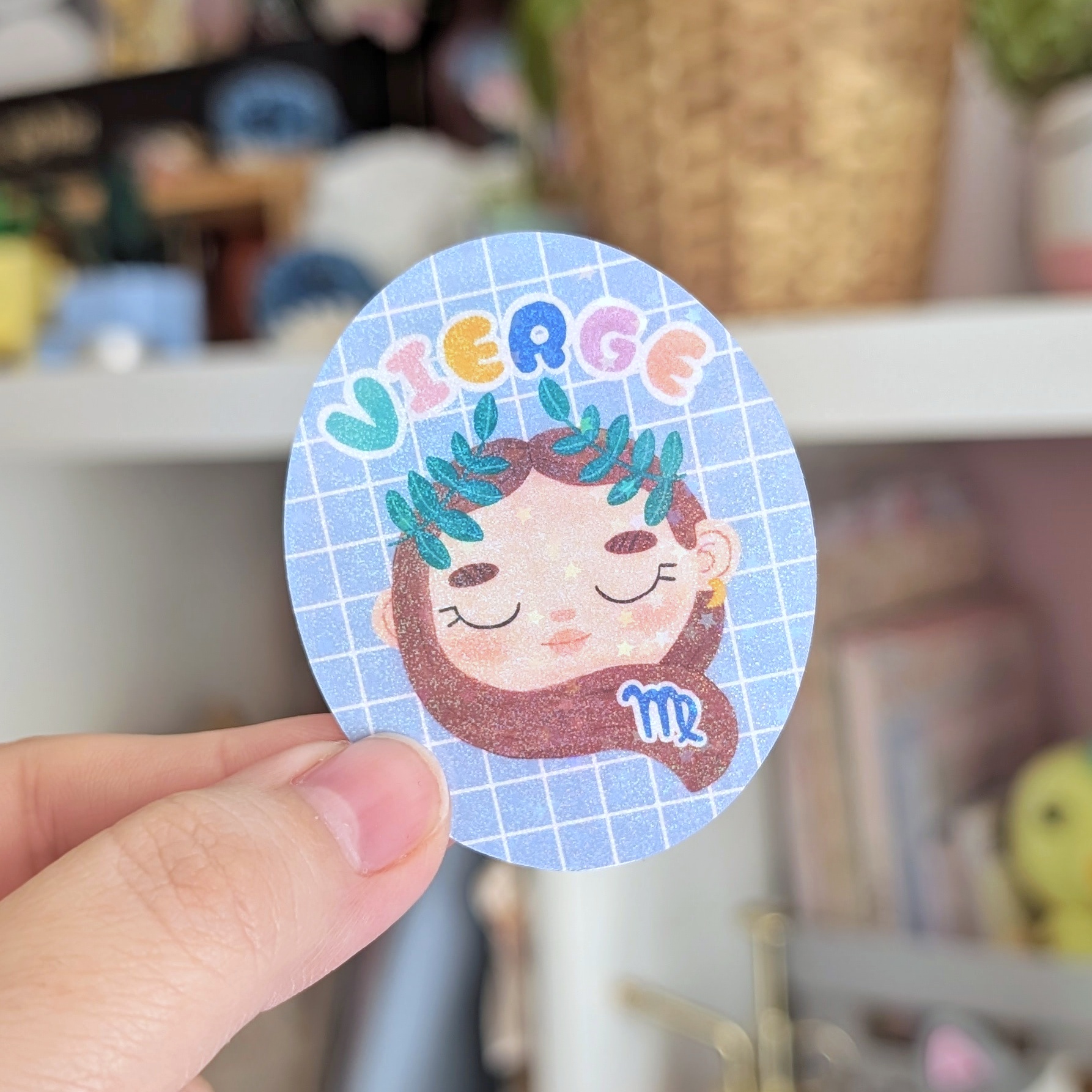 Sticker Vinyle Astro - Vierge