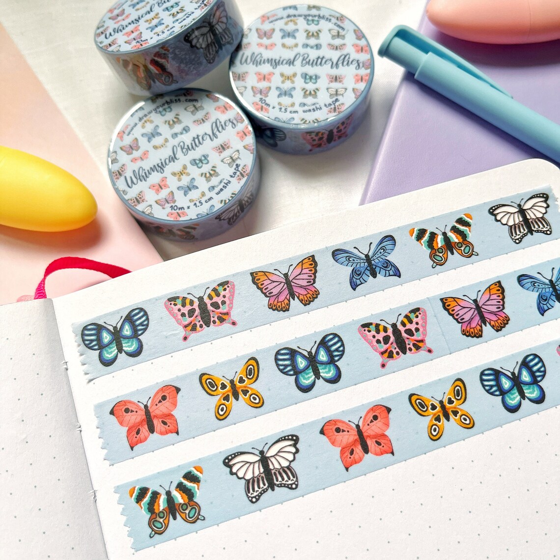 Washitape - Whimsical Butterflies