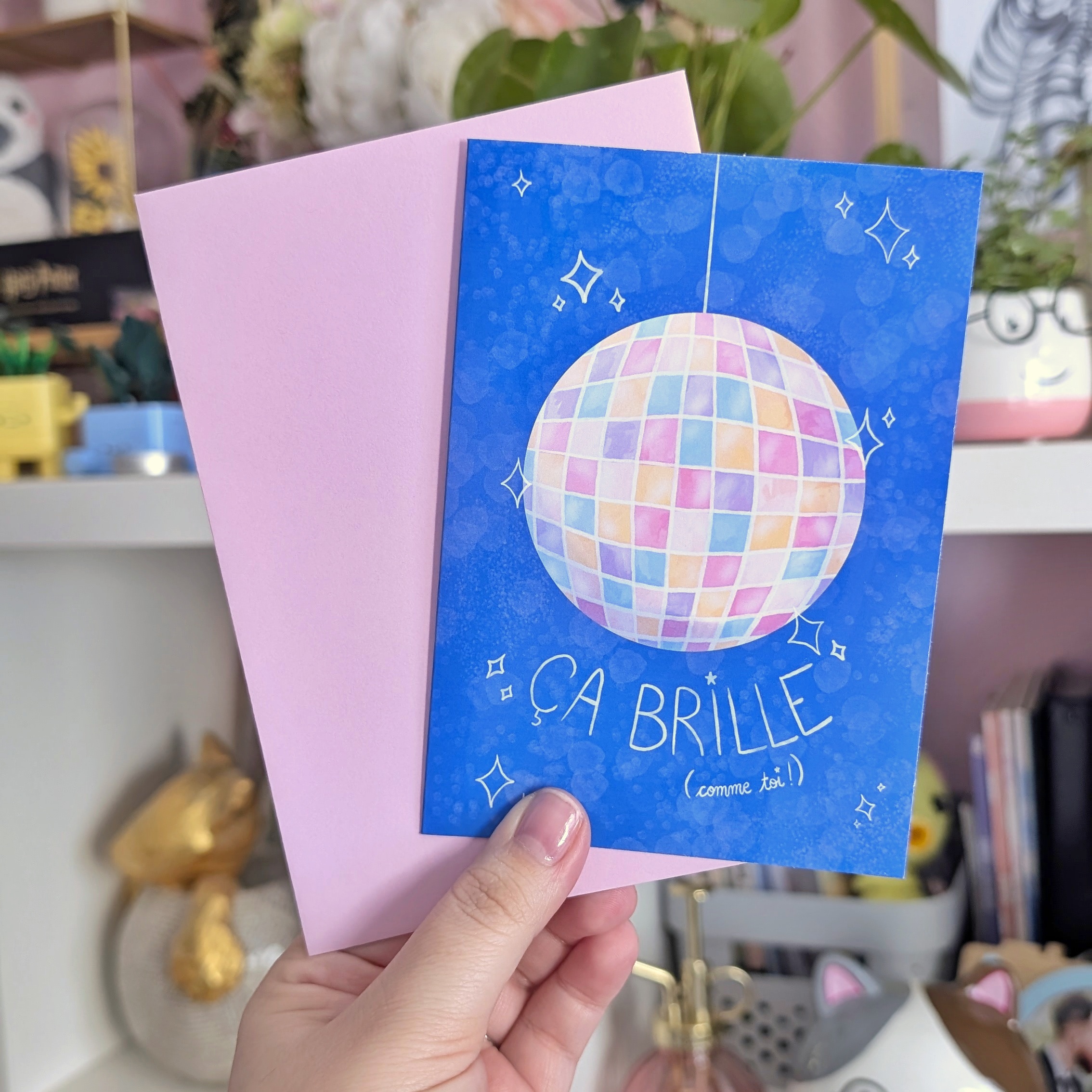 Carte de vœux - Ça brille ! (Comme toi)