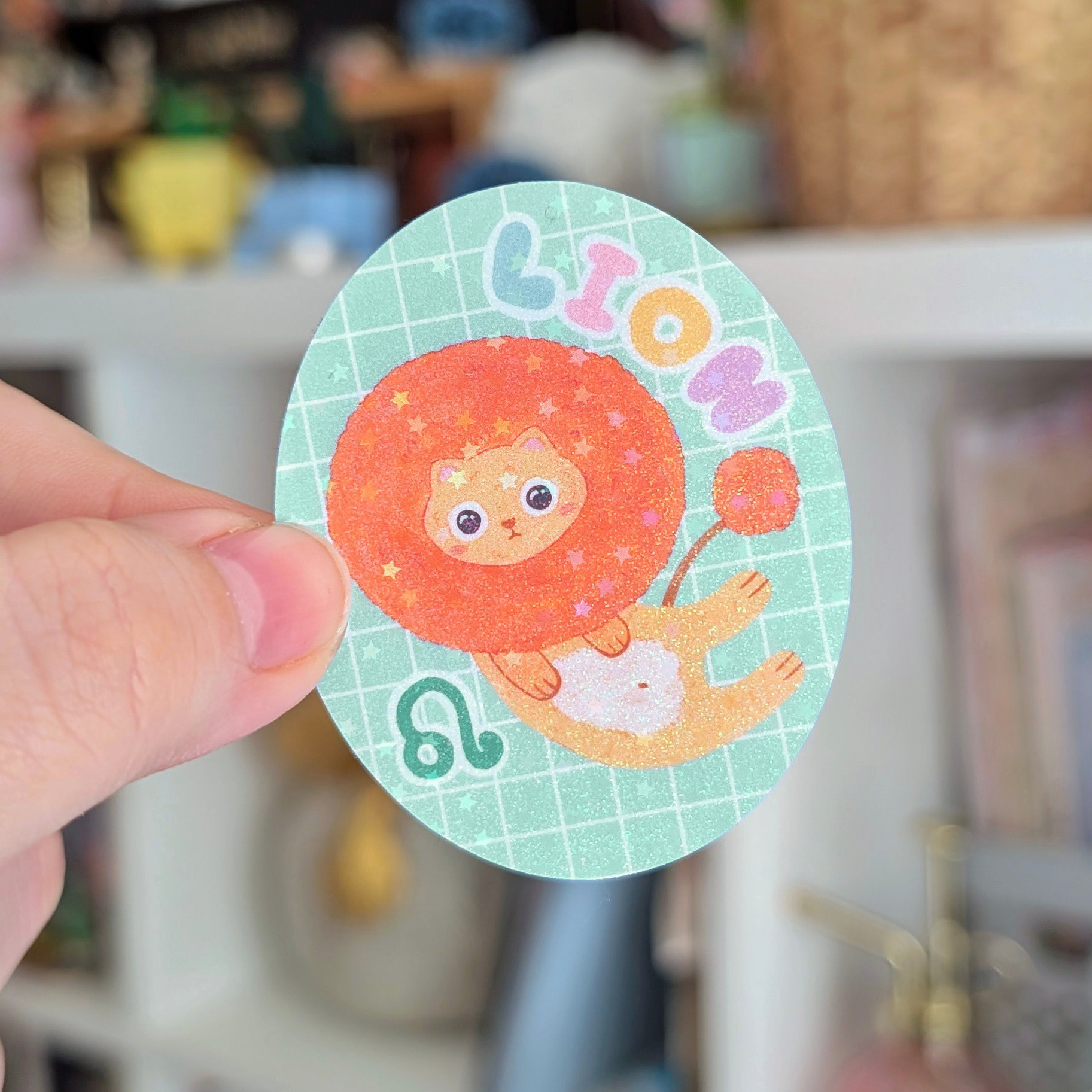 Sticker Vinyle Astro - Lion