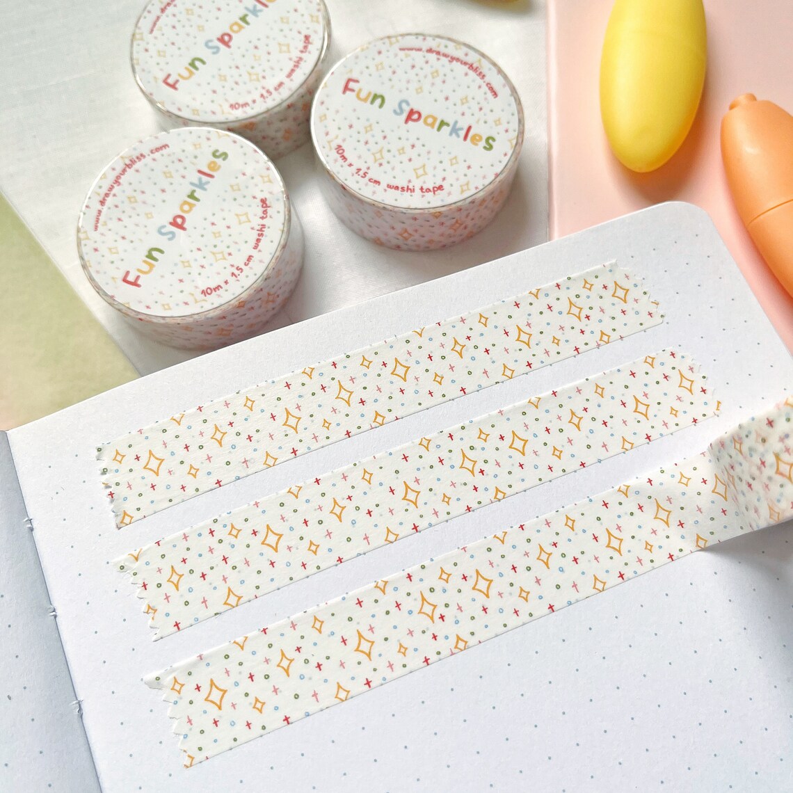 Washitape - Fun Sparkles