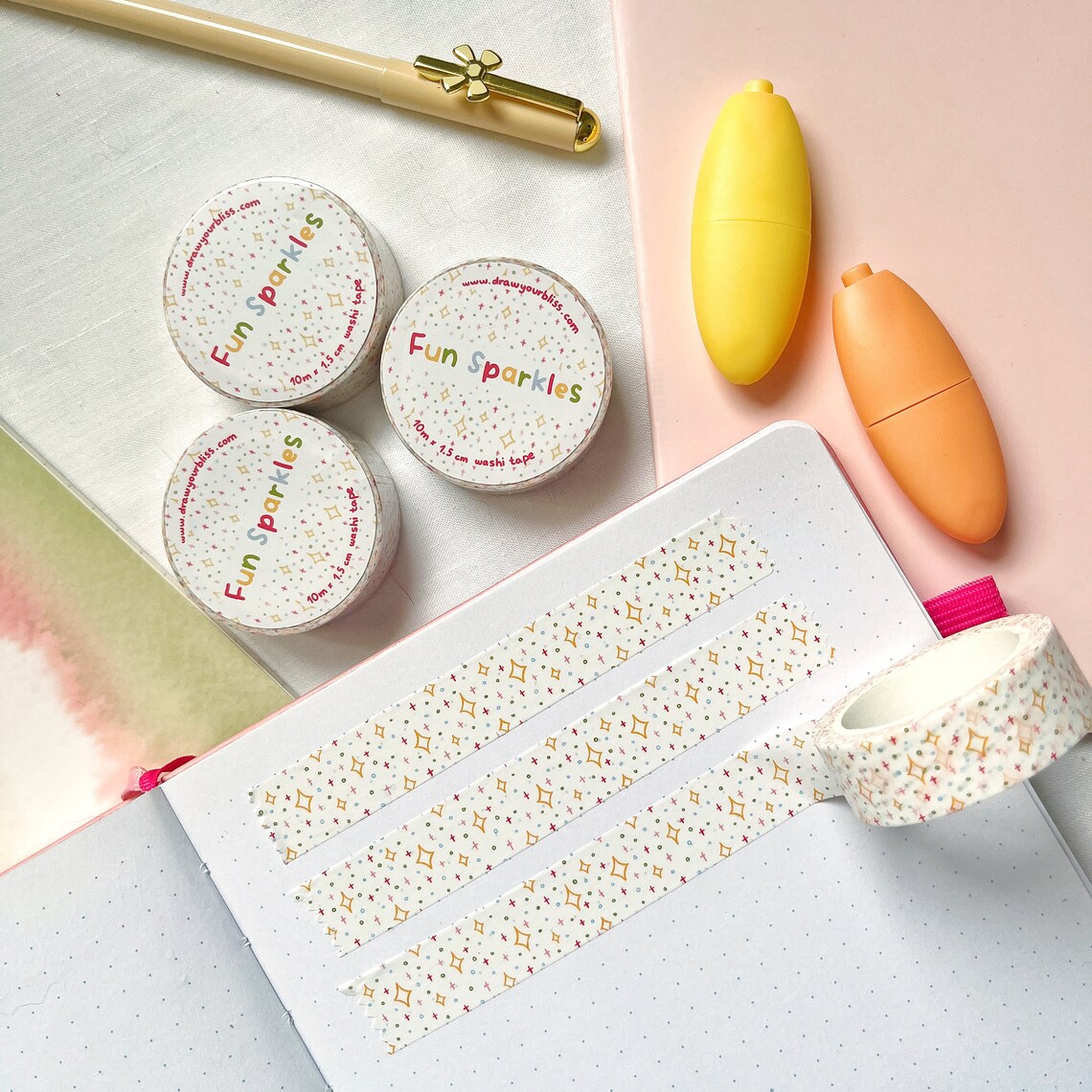 Washitape - Fun Sparkles