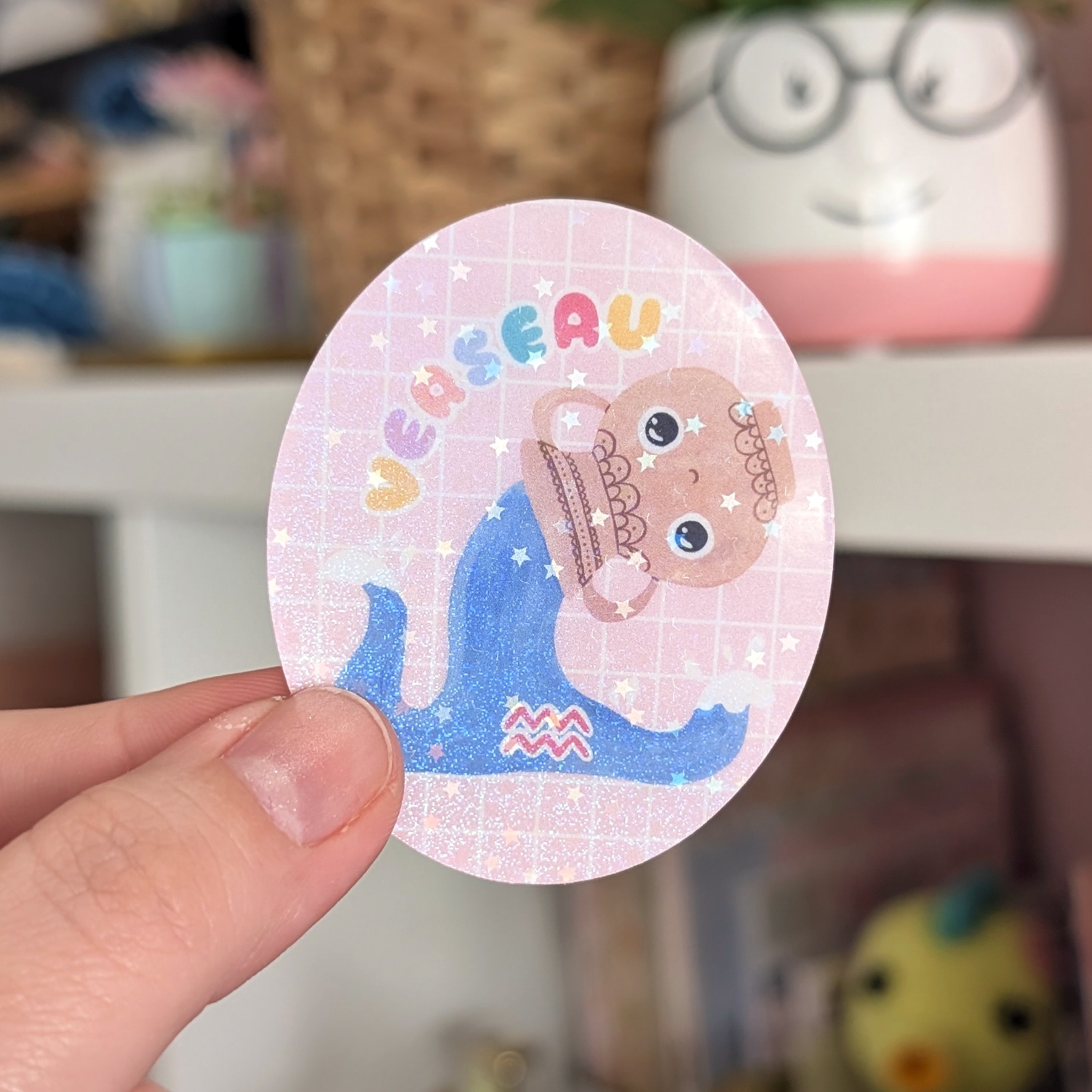 Sticker Vinyle Astro - Verseau