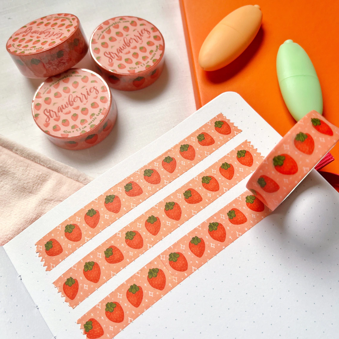 Washitape - Strawberries
