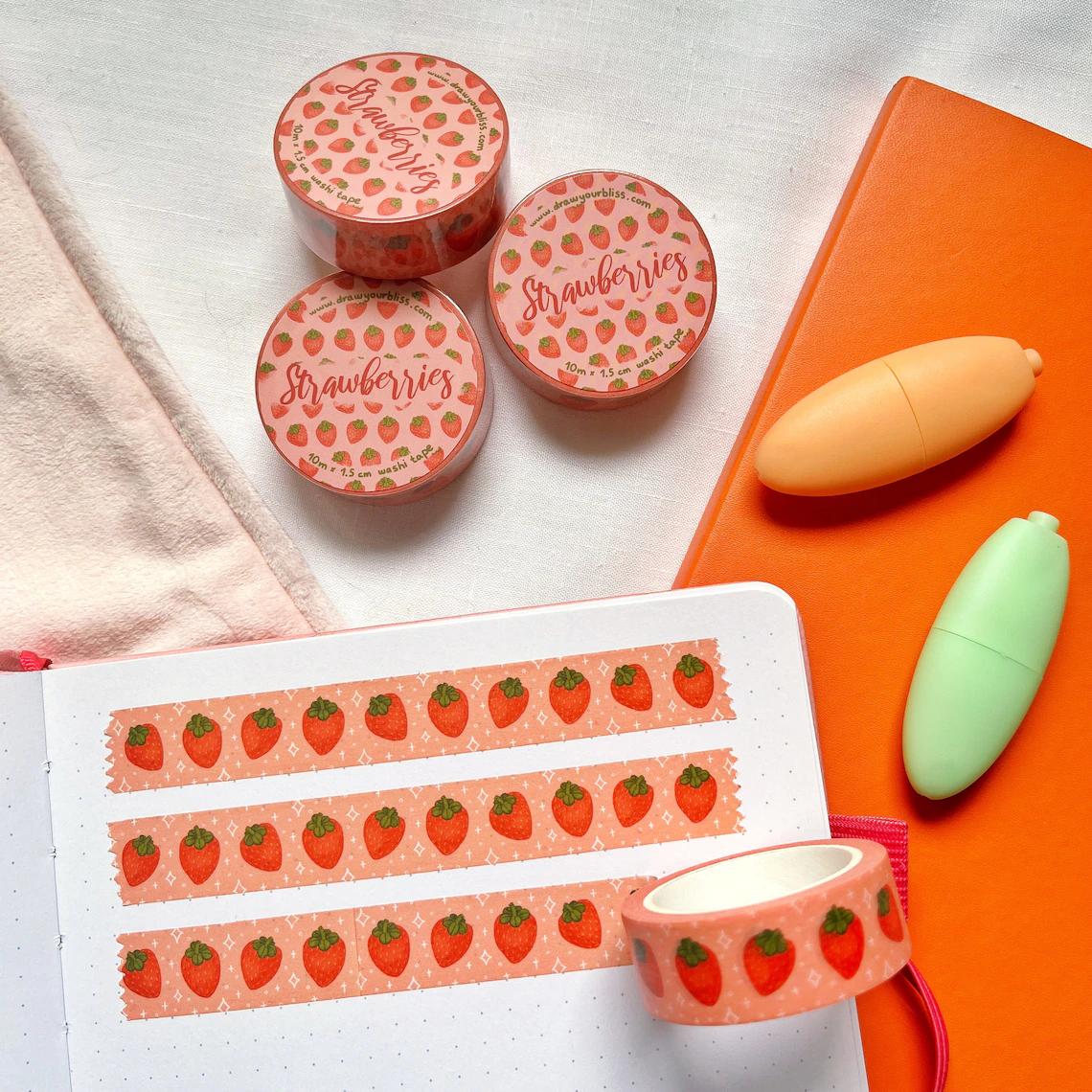 Washitape - Strawberries