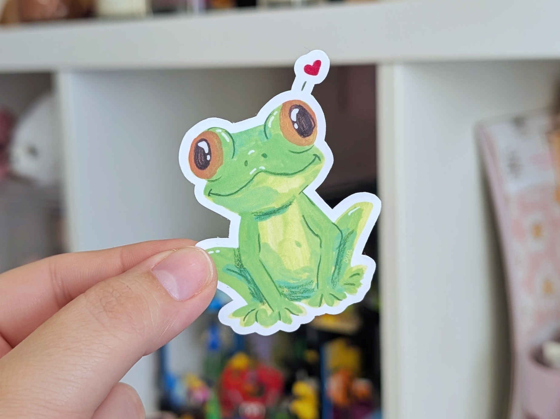 Sticker vinyle - Croadorable