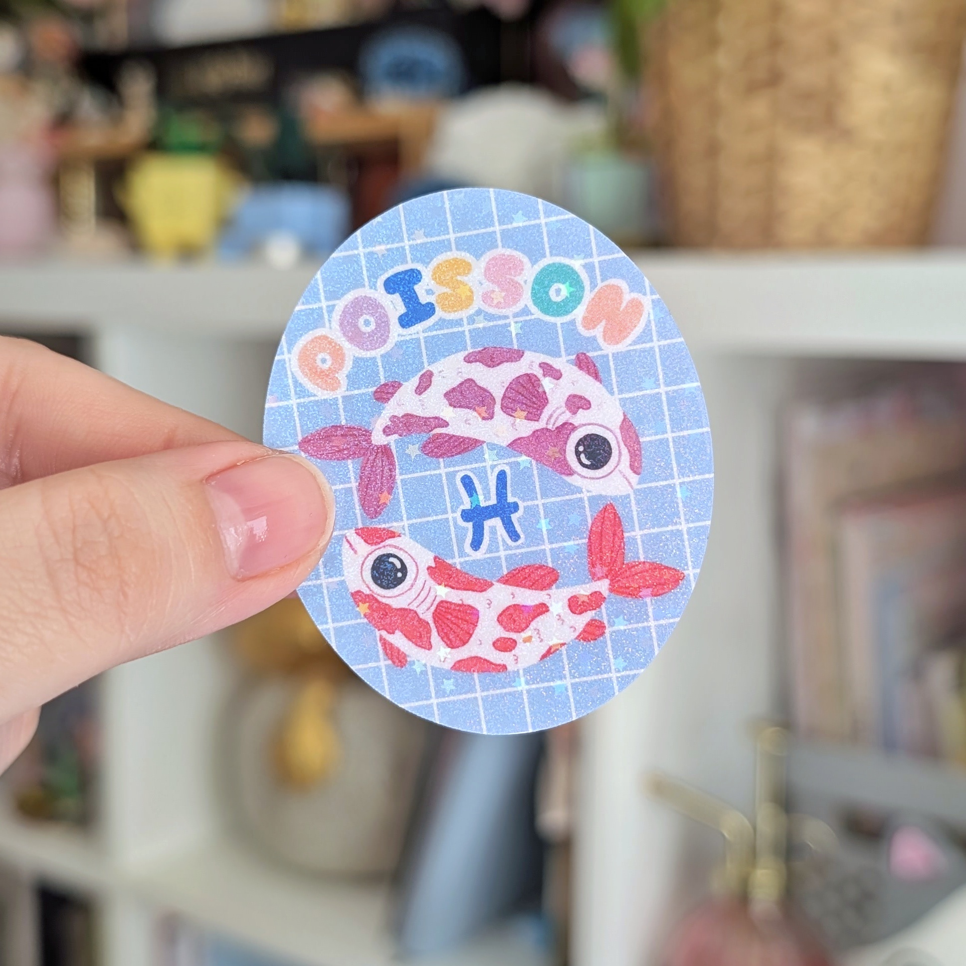 Sticker Vinyle Astro - Poisson