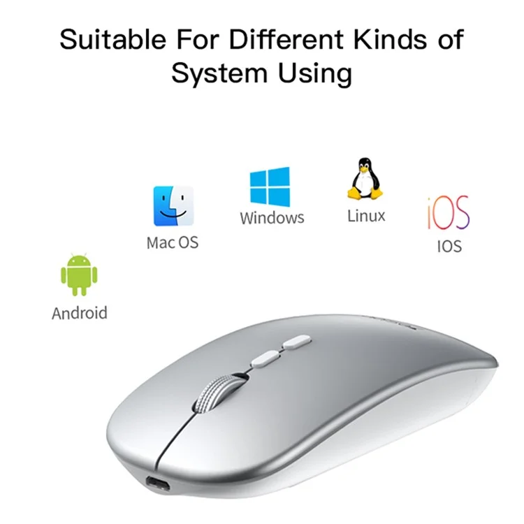 YESIDO KB15 – Souris sans fil rechargeable 2.4G