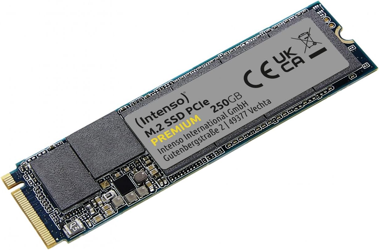 Intenso SSD M.2 250GB Premium NVMe PCIe 3.0 x 4
