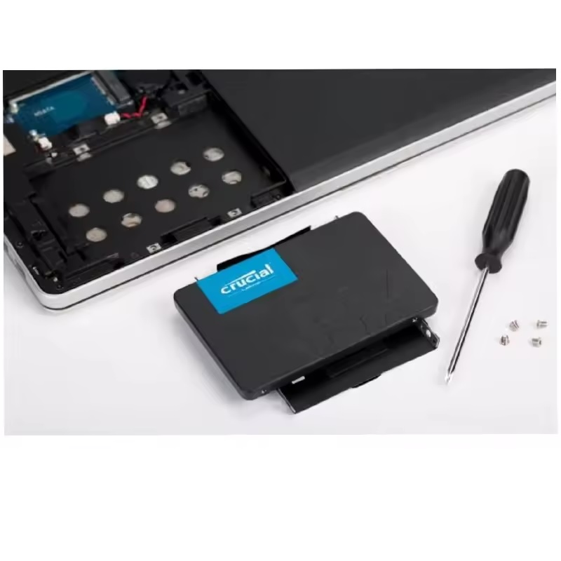 Crucial BX500 Disque SSD 2.5" 240 Go Série ATA III QLC 3D NAND - Disques SSD (240 Go, 2.5", 540 Mo/s, 6 Gbit/s)