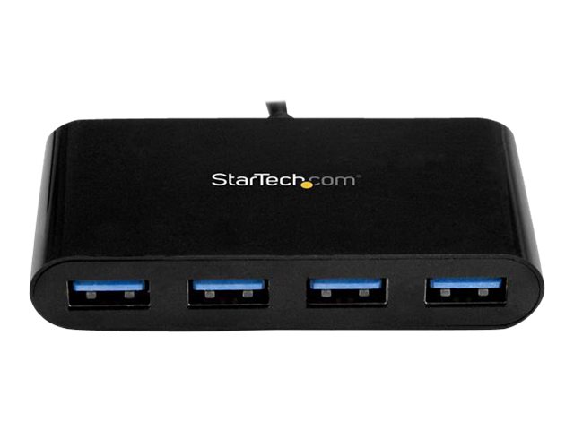 StarTechcom 4-Port USB-C Hub - Mini Hub - USB-C to 4x USB-A - USB 2.0
