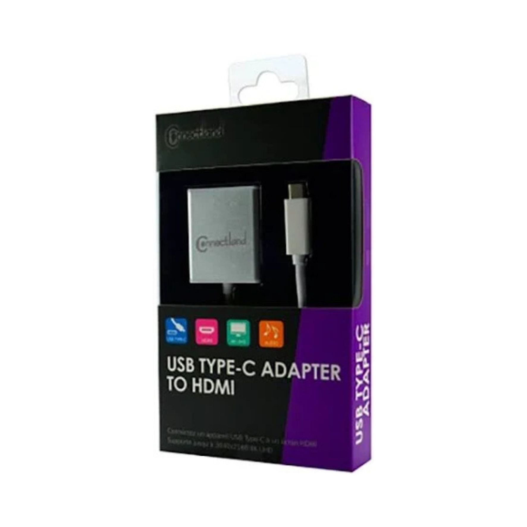 Connectland Adaptateur USB-C vers HDMI  Adaptateur USB Type C à HDMI