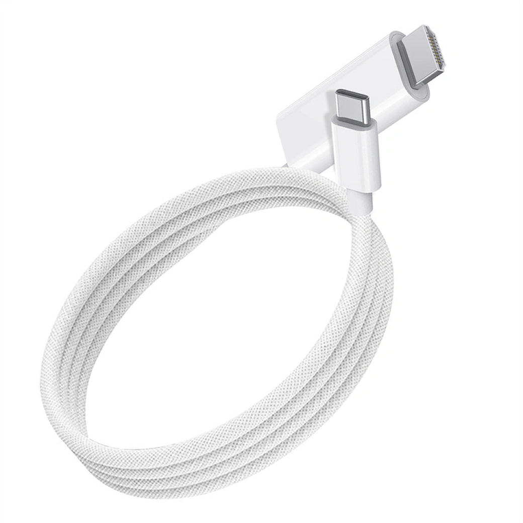Wiwu - Câble Type-C vers HDMI WI-PS001 1.8m Blanc