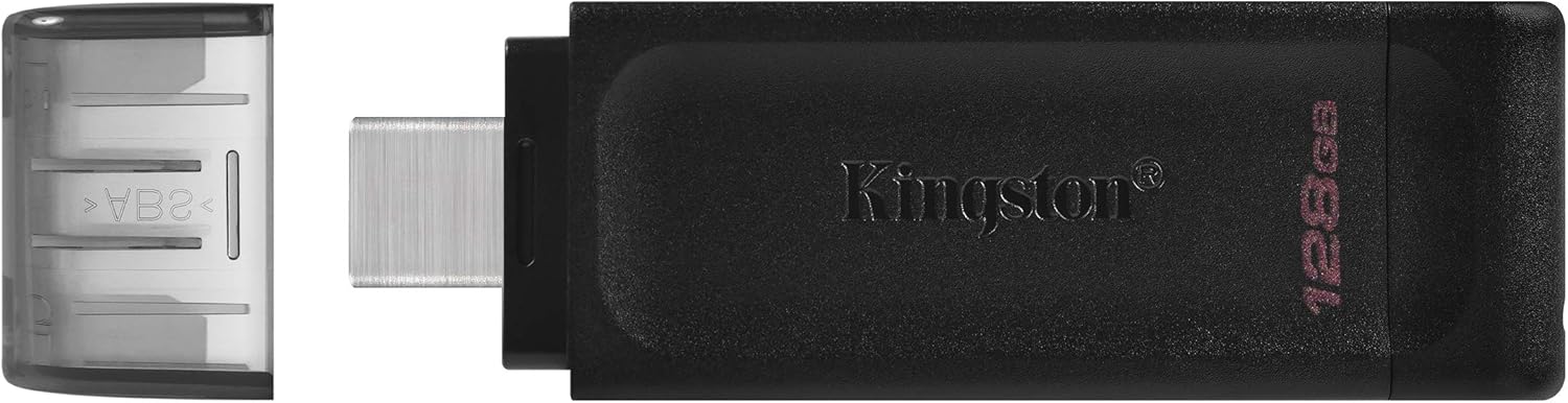 Kingston DataTraveler 70 - DT70/128GB Clés USB-C Noir