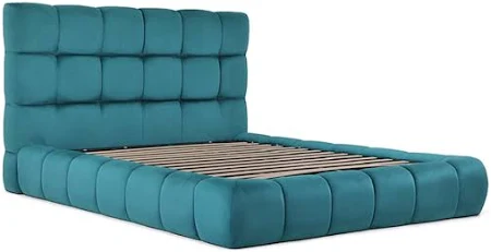 Cama casal estofada