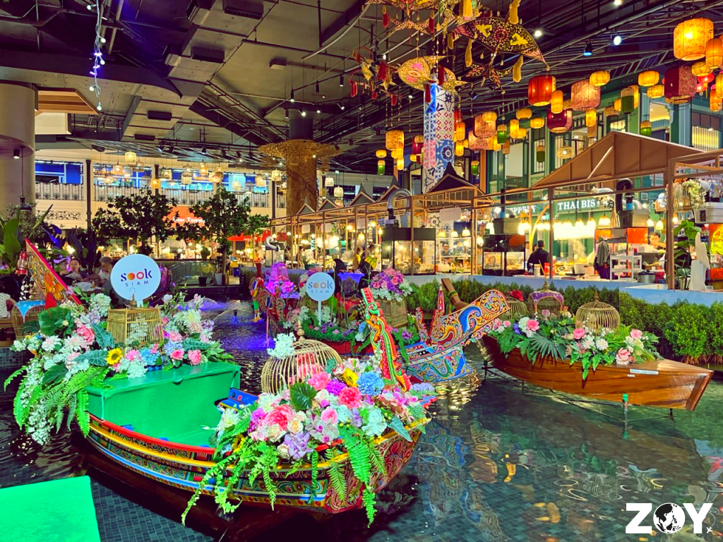 Floating market Bangkok
