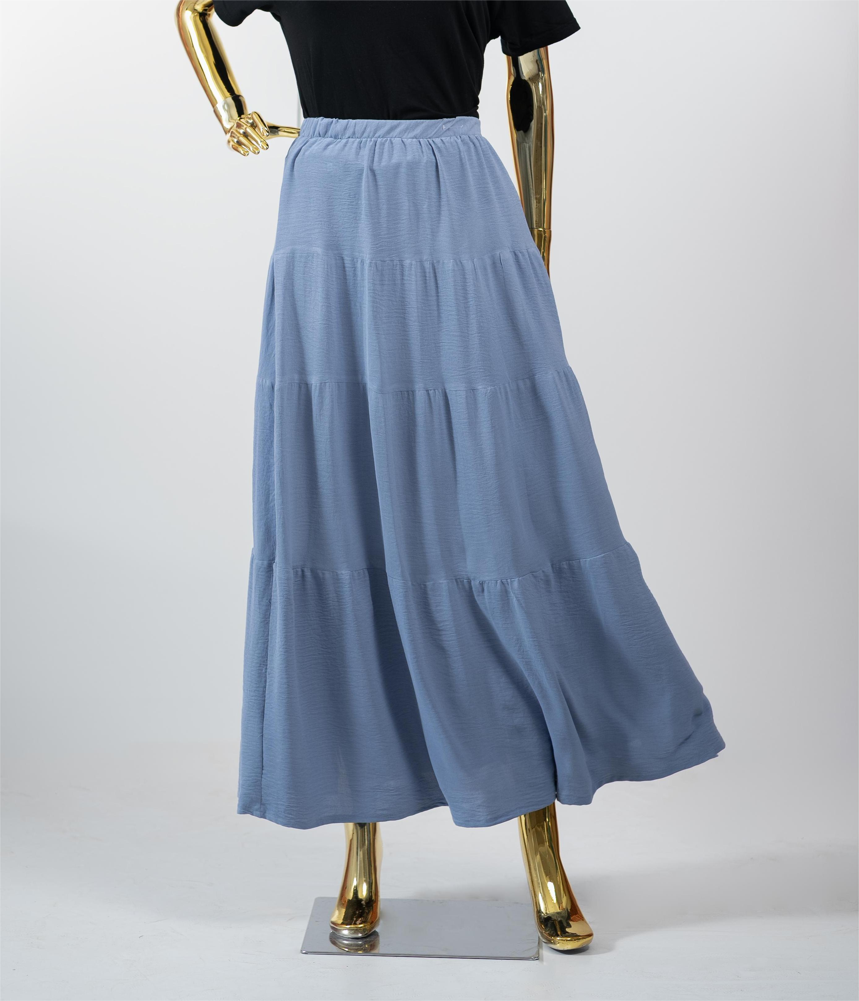 Light Blue Maxi Skirt
