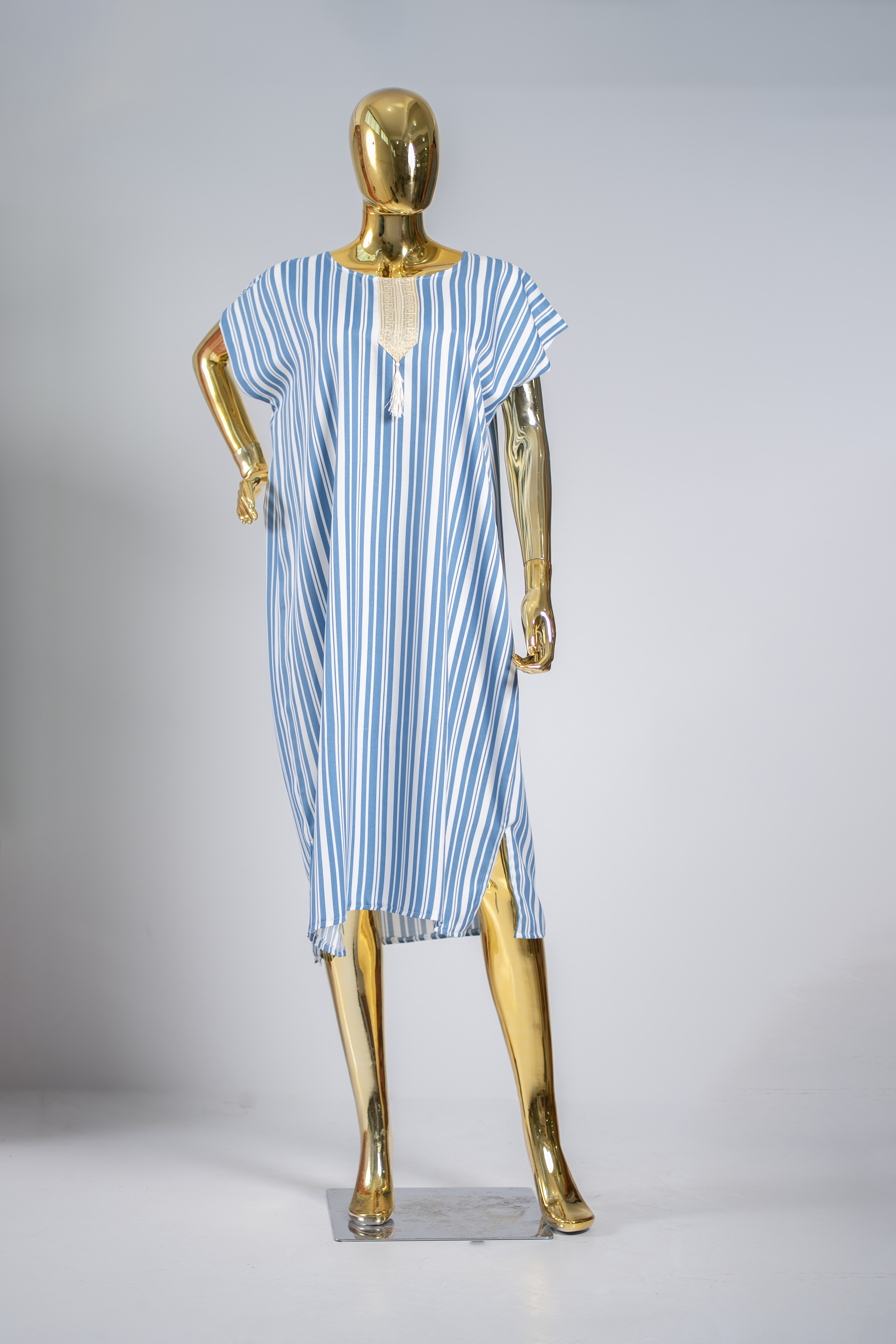 Striped Midi Dress