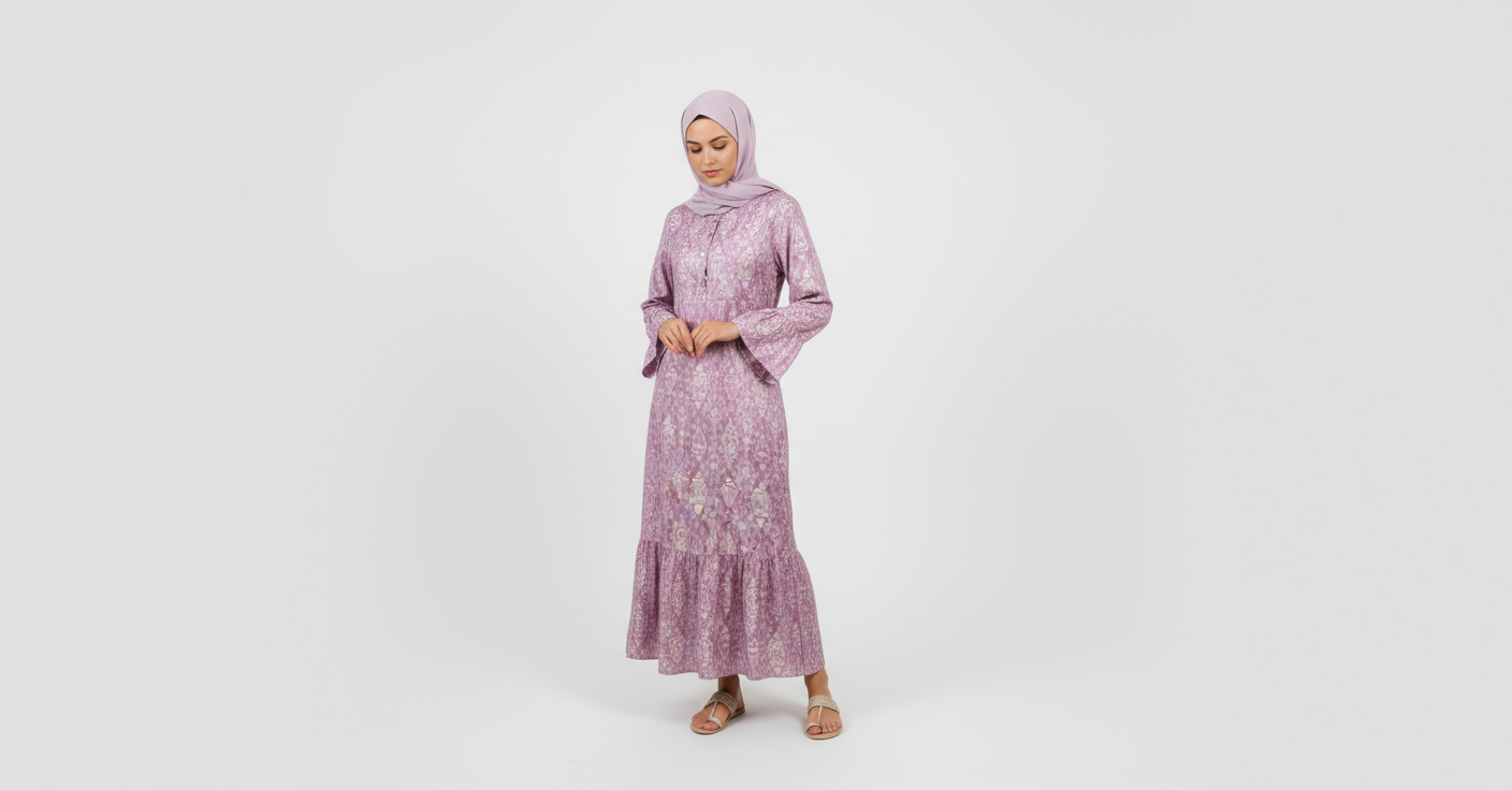 Long Sleeve Floral Maxi Dress