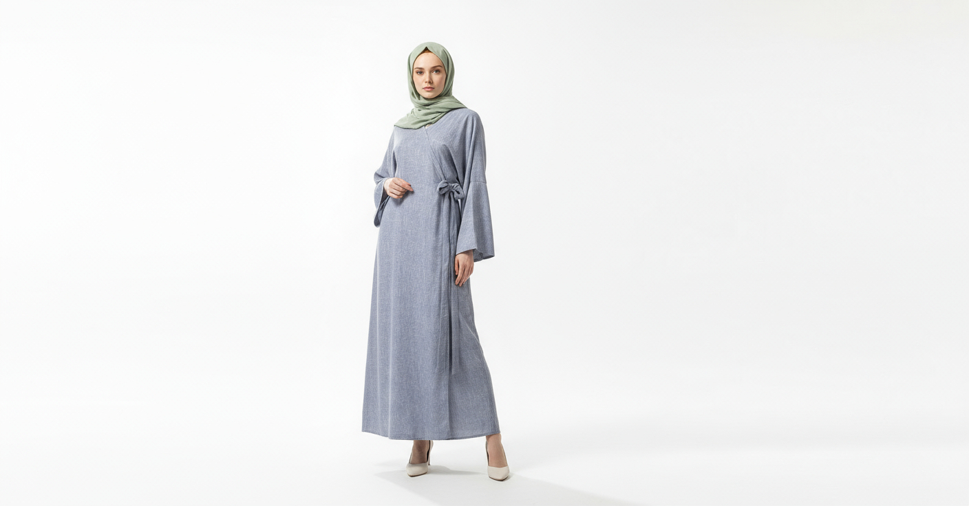 Elegant Long Sleeve Abaya