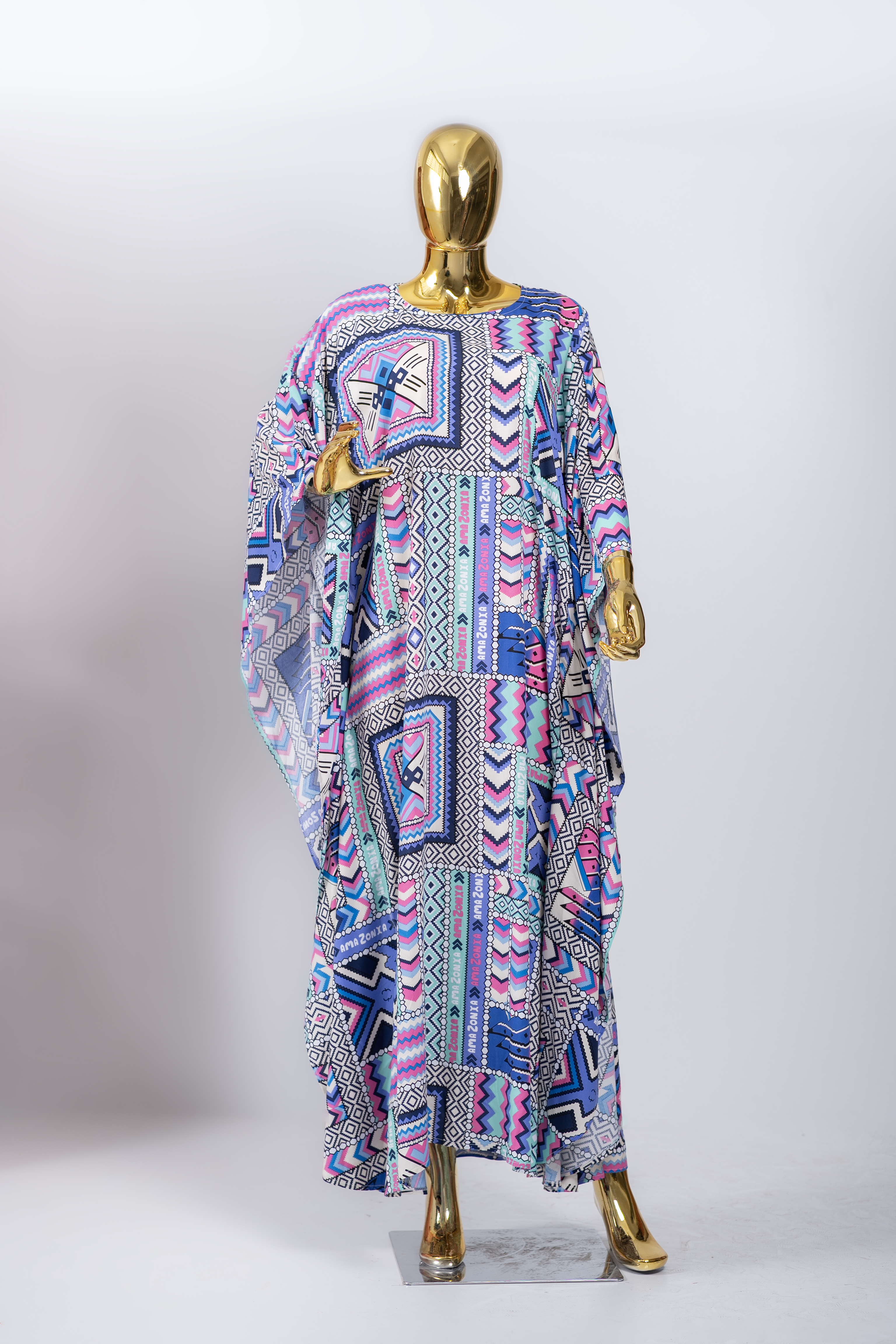 Geometric Pattern Kaftan