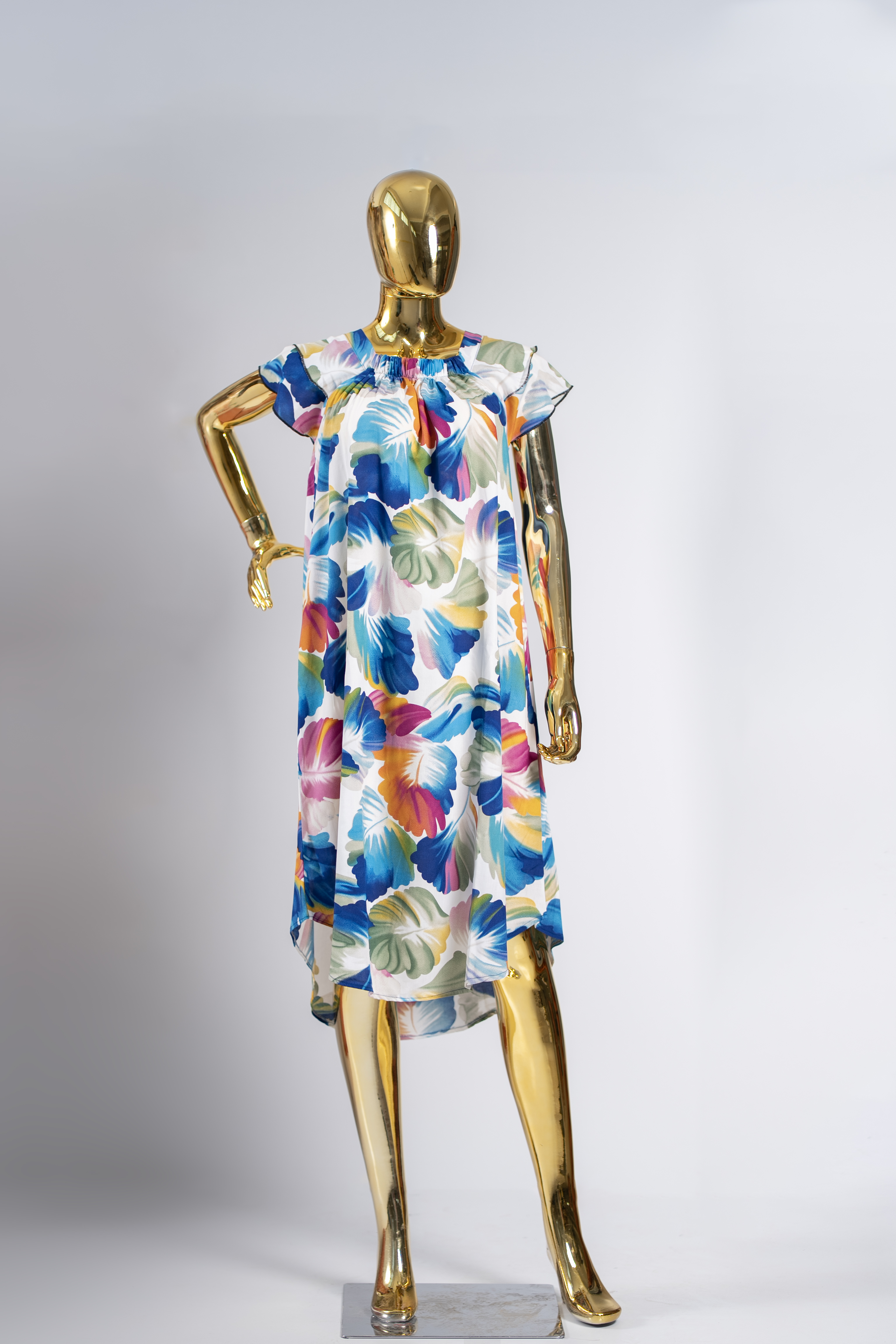 Floral Print Midi Dress