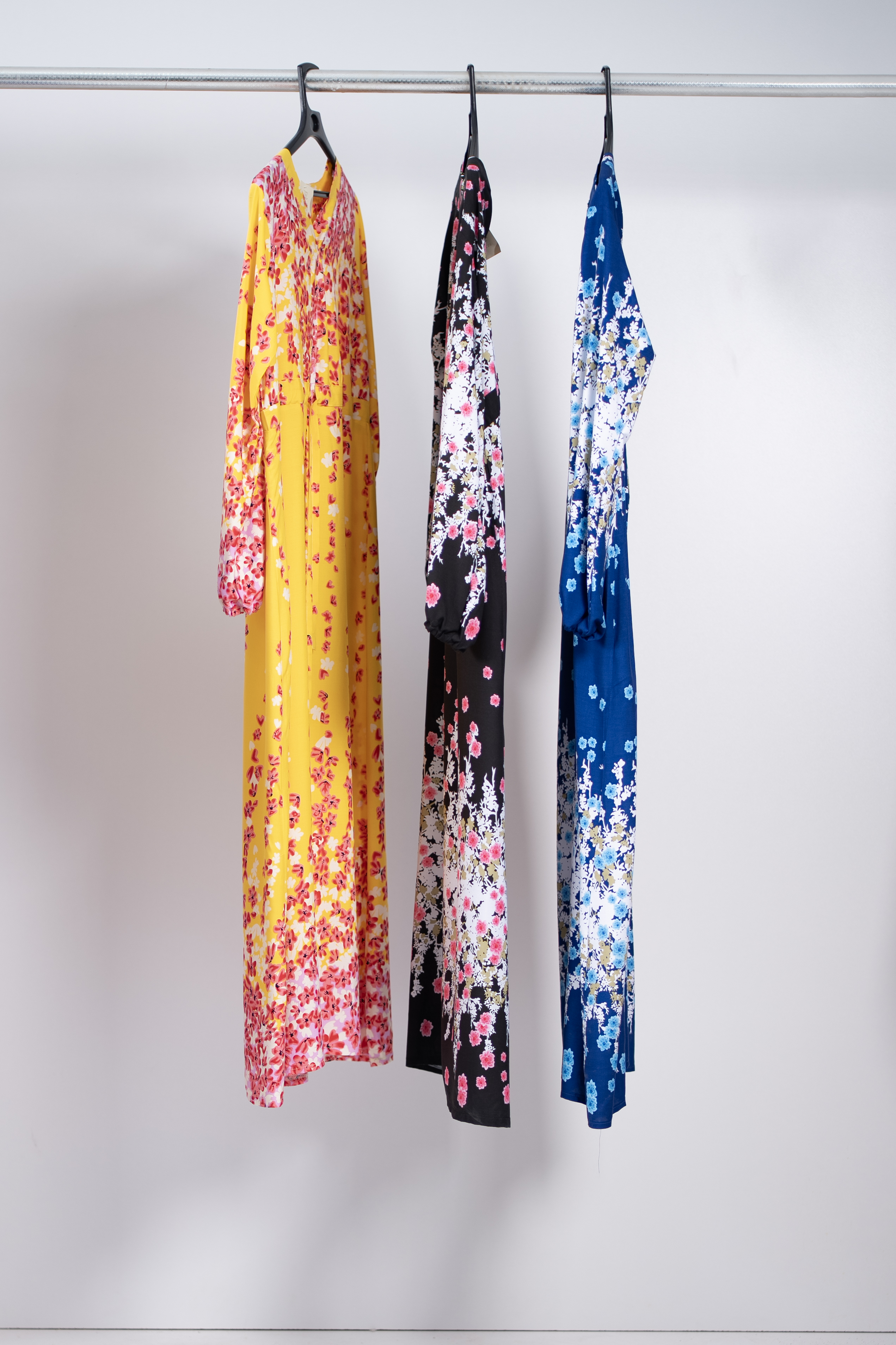 Blue Floral Maxi Dress