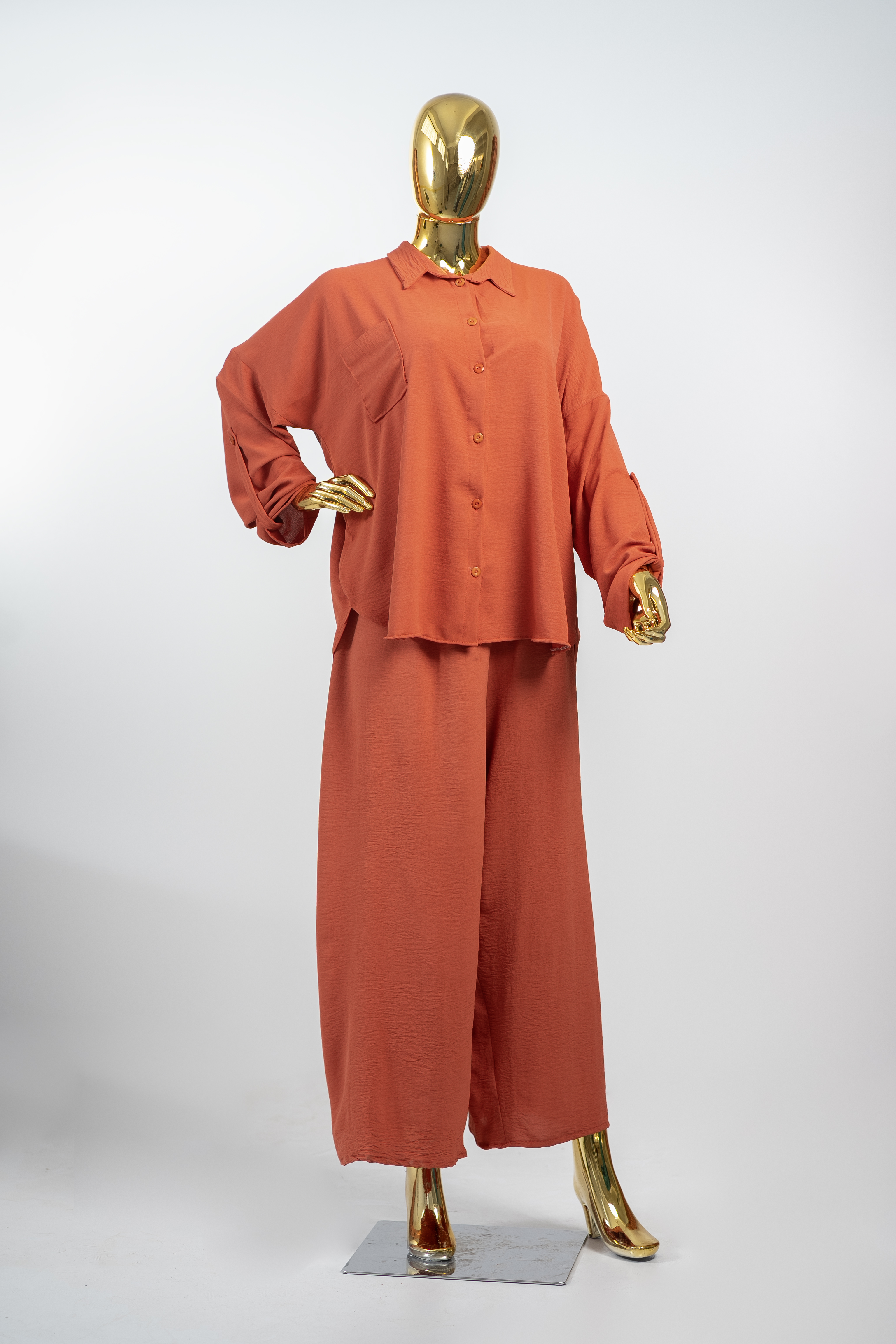 Bright Pink Women's Pantsuit