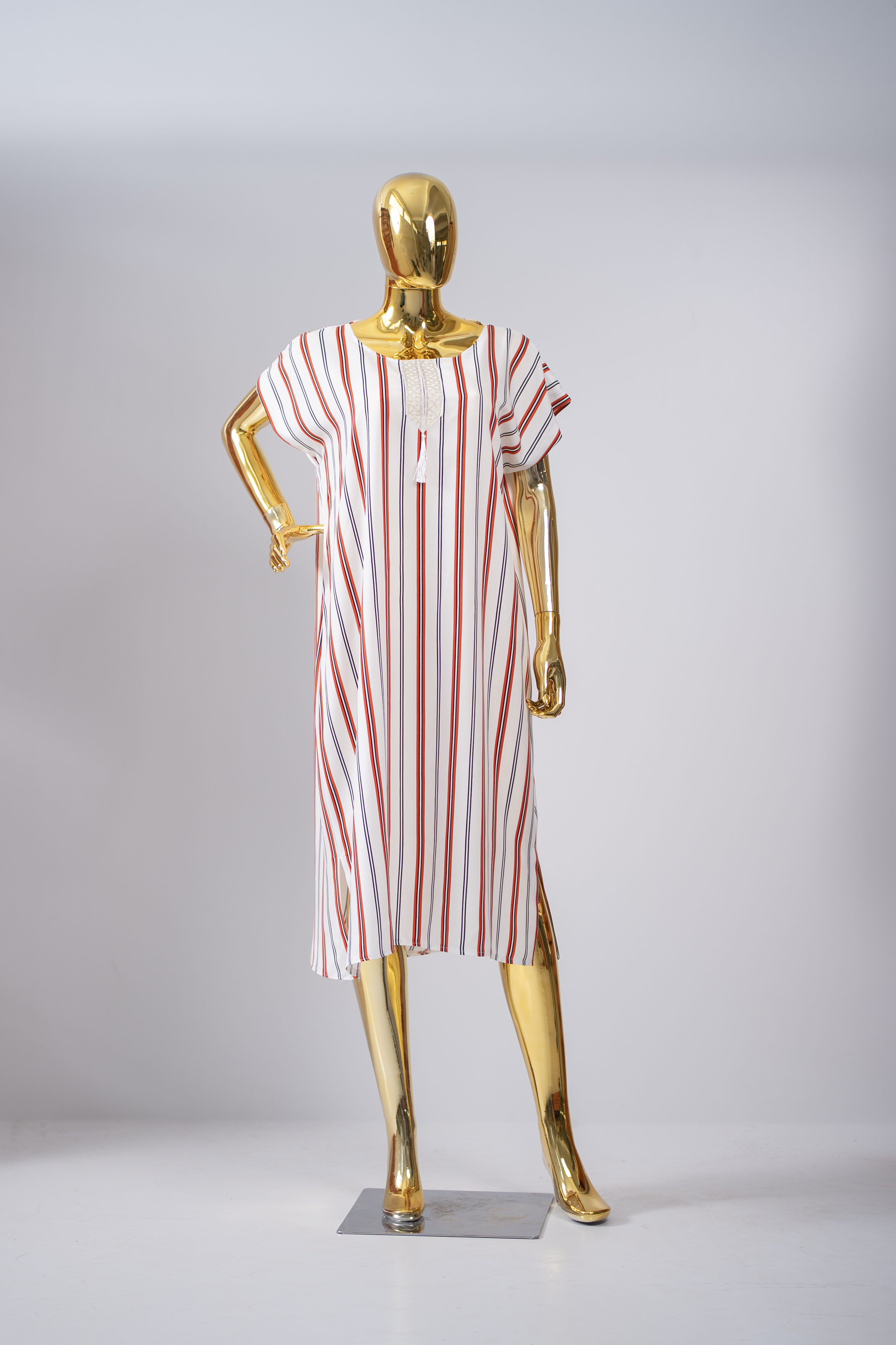 Striped Midi Dress