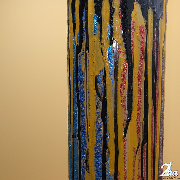 Elegant Handmade Glass Art Vase 4004