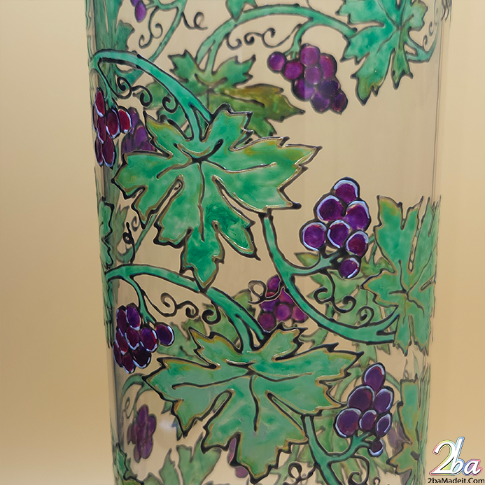 Elegant Handcrafted Glass Art Vase 1001