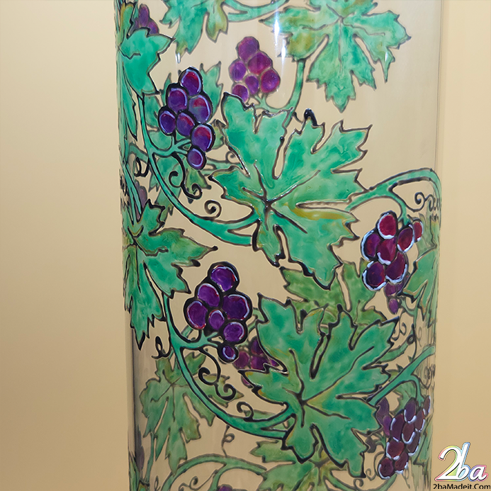 Elegant Handcrafted Glass Art Vase 1001