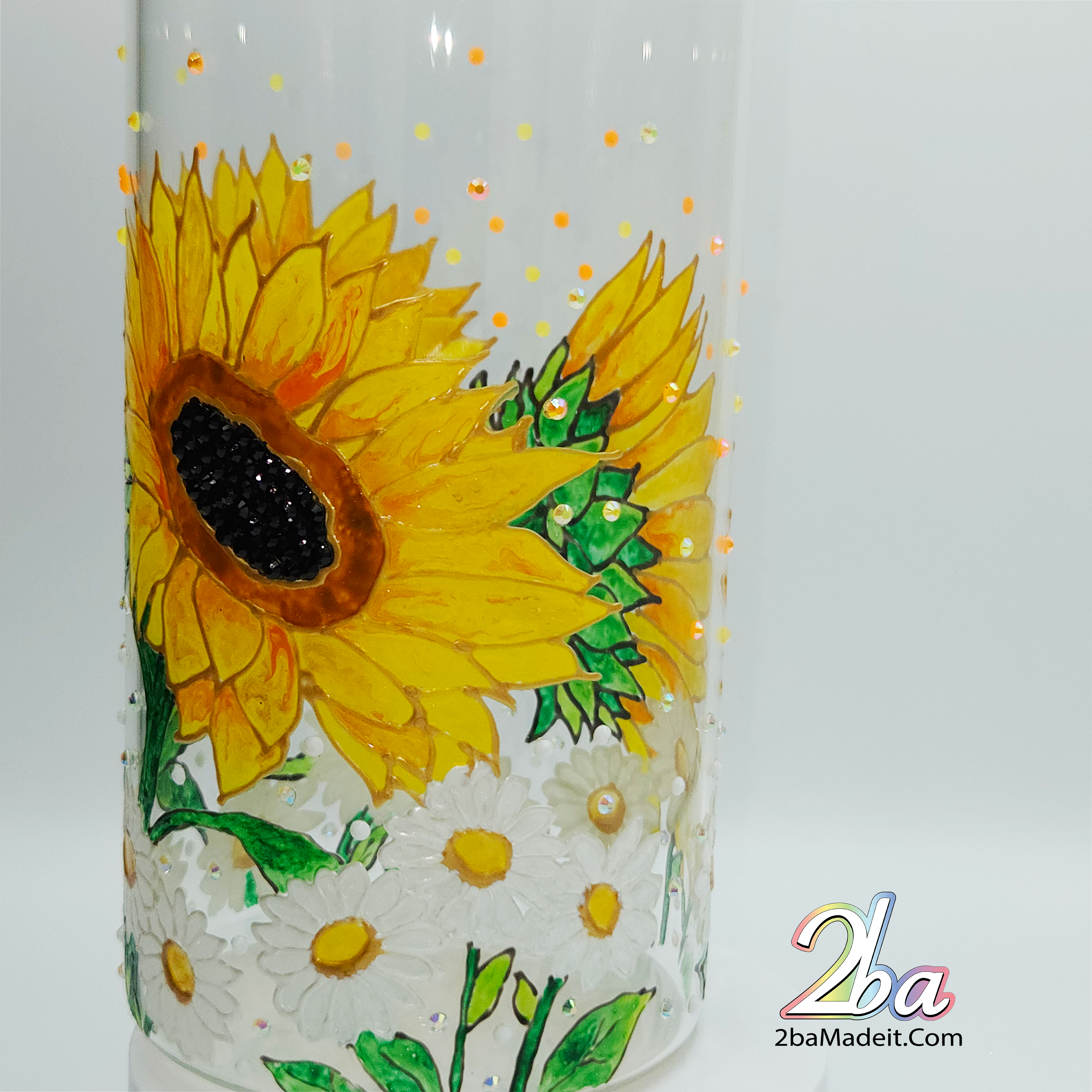 Elegant Handmade Glass Art Vase 100010