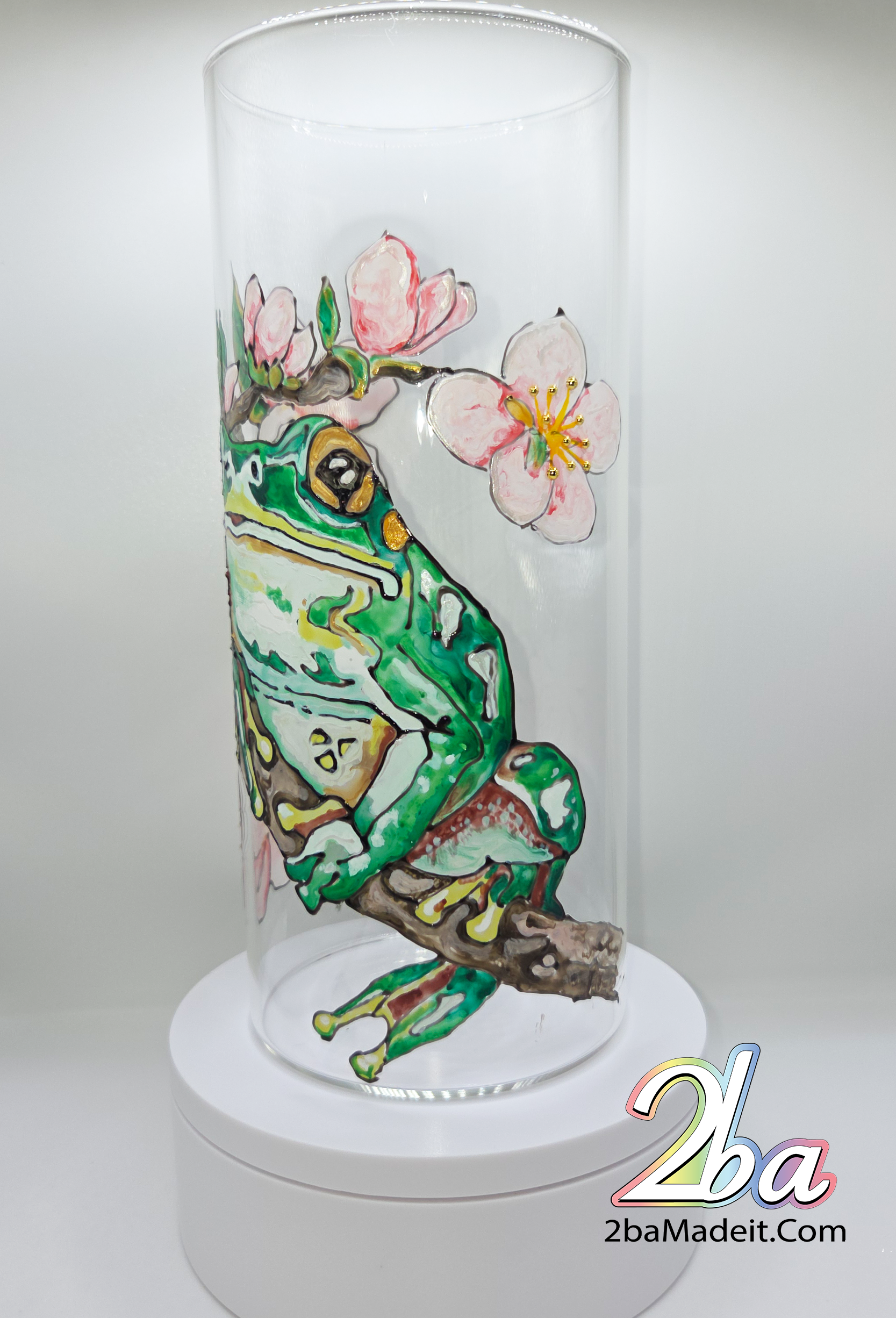 Elegant Handmade Glass Art Vase 130013