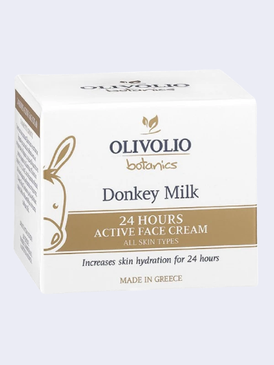 Olivolio Donkey Milk 24 Hours Active Κρέμα Προσώπου 50 ml