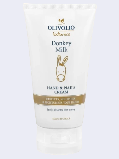Olivolio Donkey Milk Κρέμα Χεριών & Νυχιών 150 ml