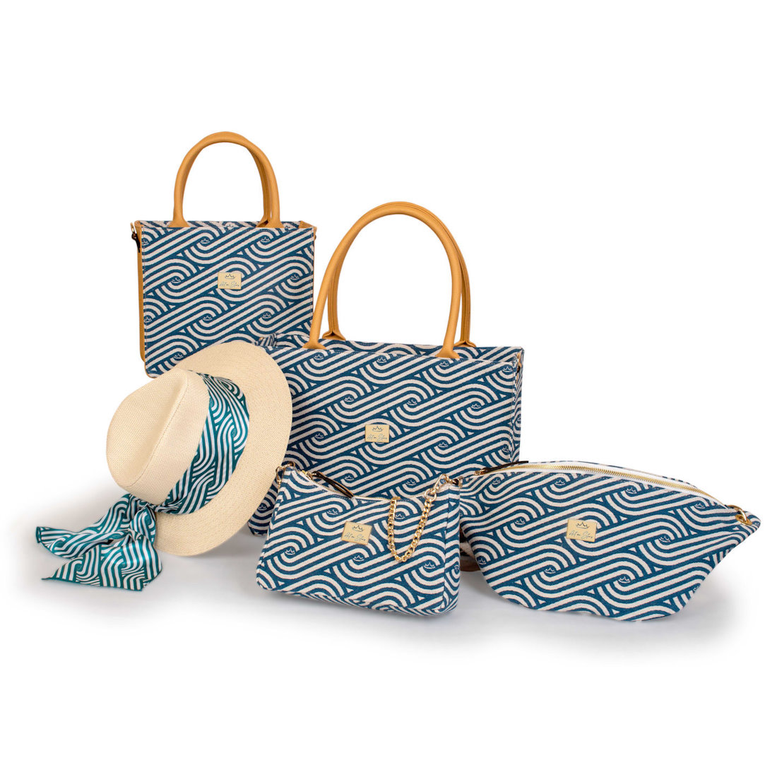 ΤΣΑΝΤΑ SHOPPER KYMA PETROL