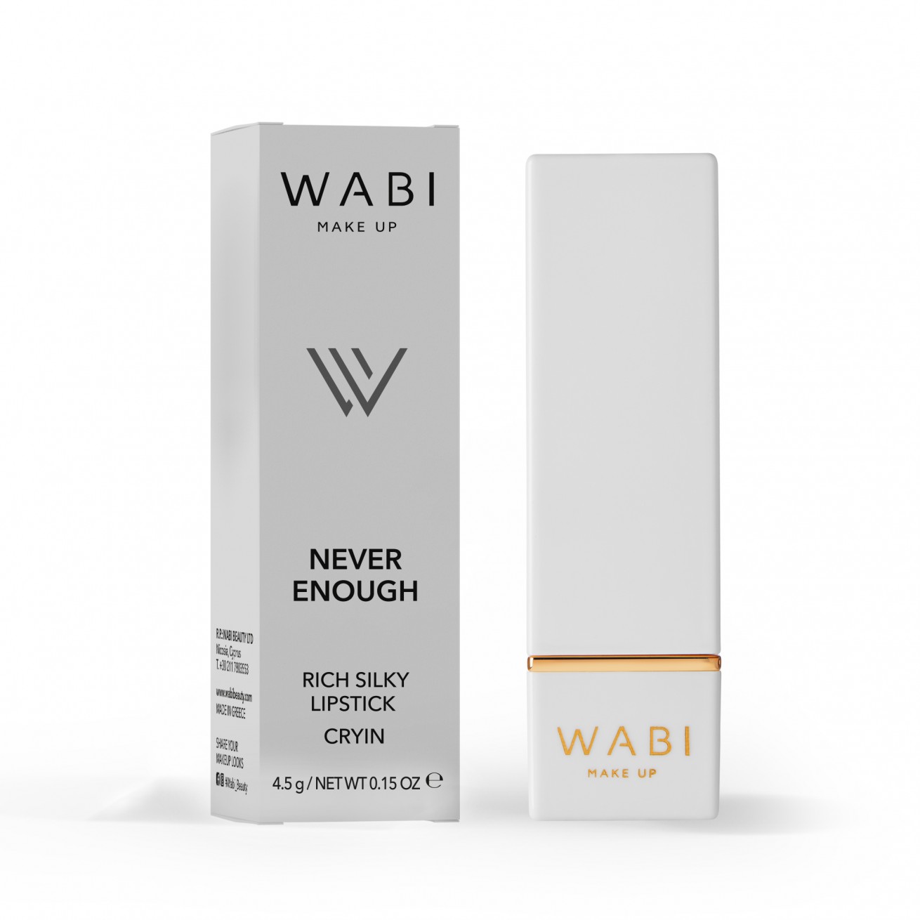 WABI Never Enough Lipstick - Cryin