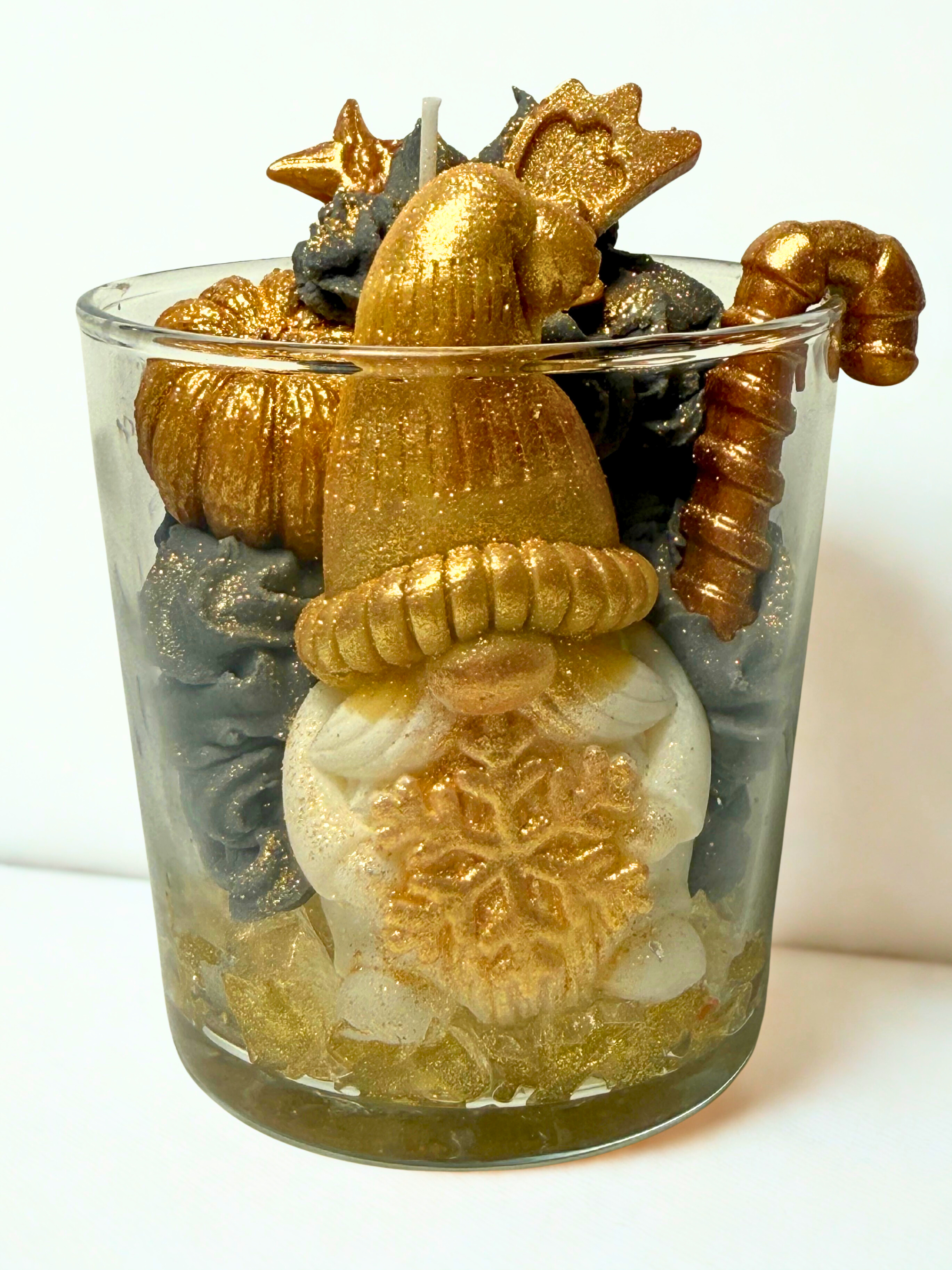 Αρωματικά κεριά φτιαγμένα με κερί μέλισσας και κερί σόγιας