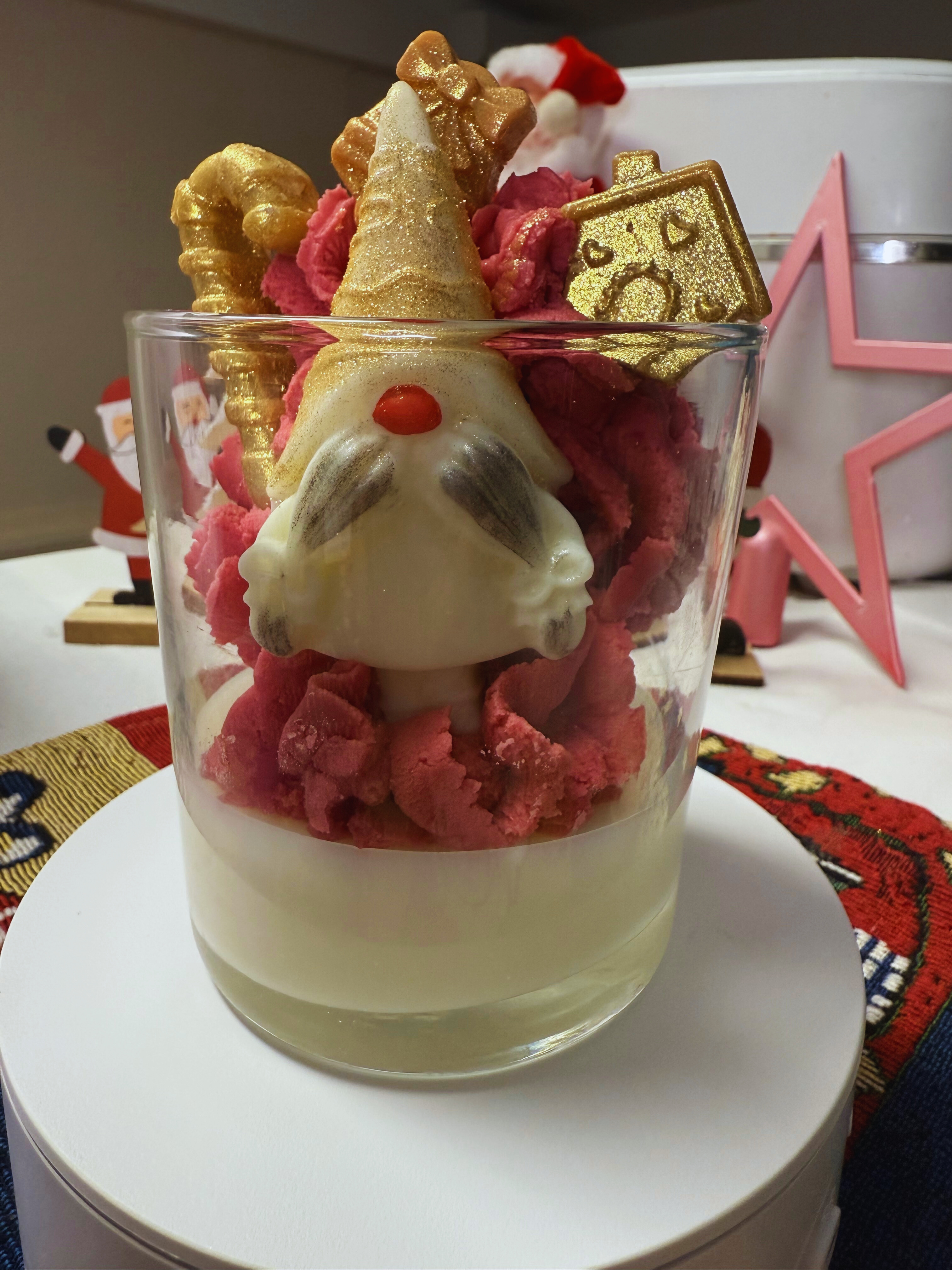 Αρωματικά κεριά φτιαγμένα με κερί μέλισσας και κερί σόγιας