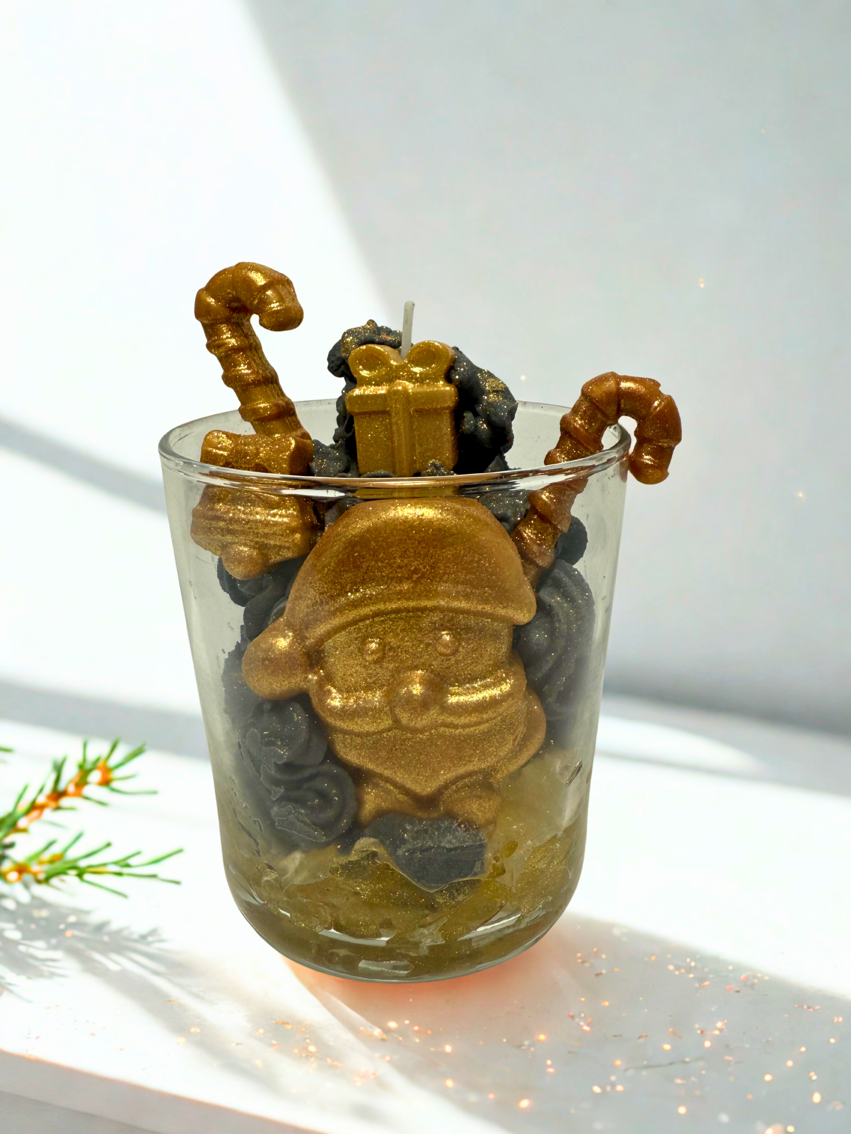 Αρωματικά κεριά φτιαγμένα με κερί μέλισσας και κερί σόγιας