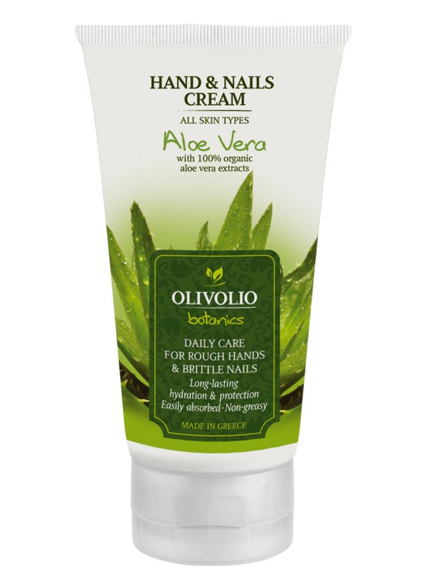 Olivolio Aloe Vera Hand & Nail Cream 150 ml