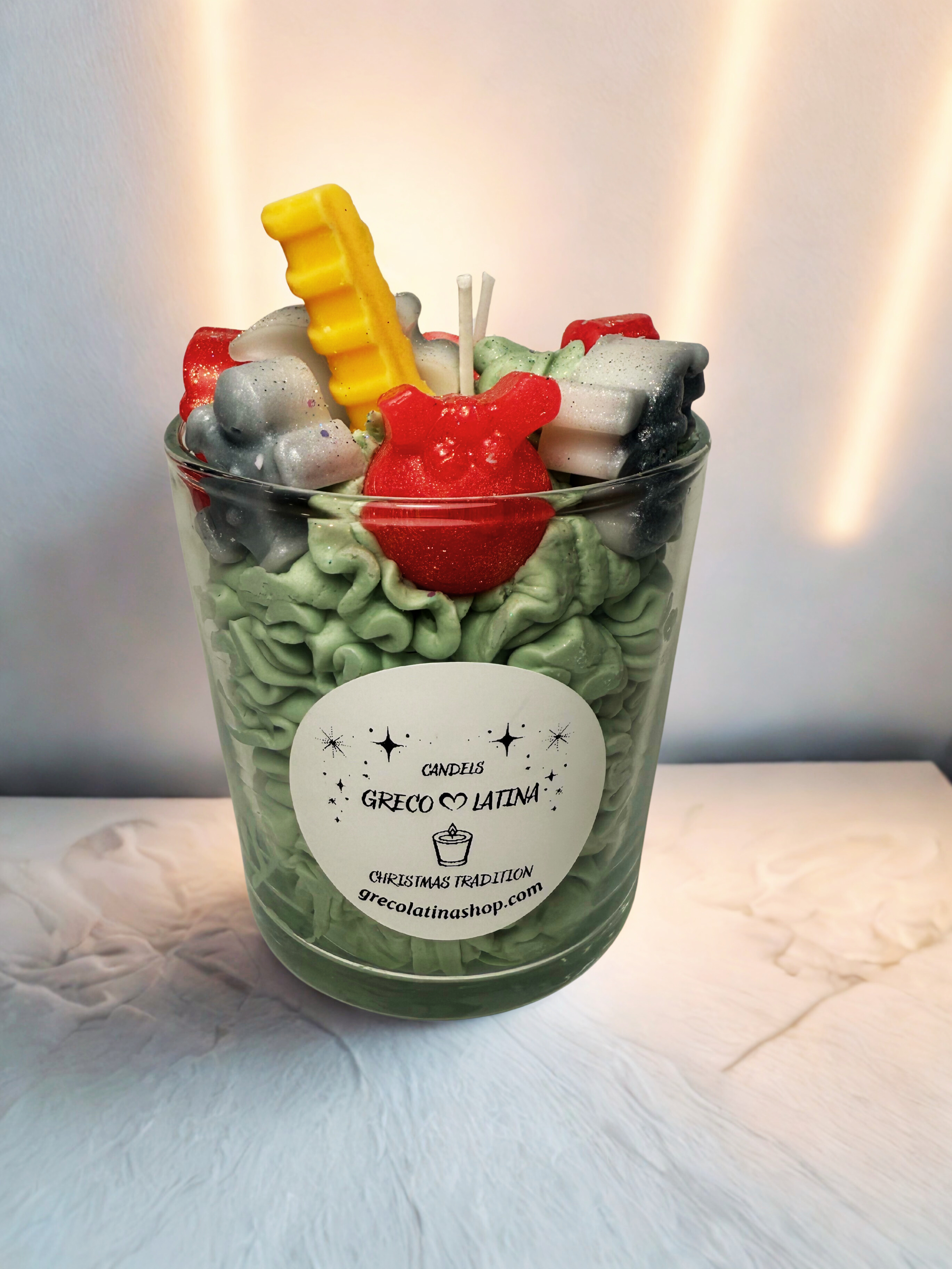 Αρωματικά κεριά φτιαγμένα με κερί μέλισσας και κερί σόγιας