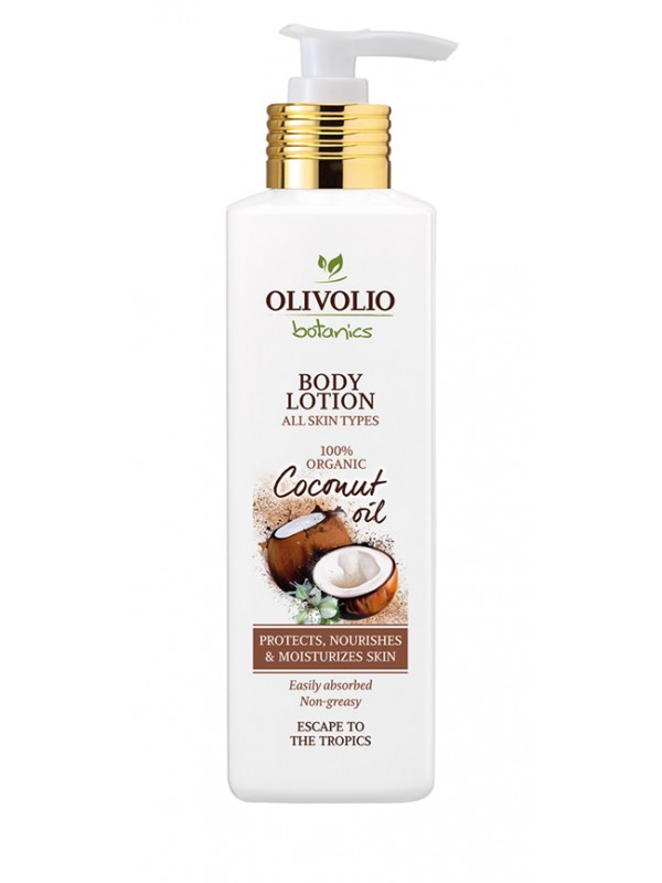 Olivolio Coconut Oil Γαλάκτωμα Σώματος με Λάδι Καρύδας 250 ml